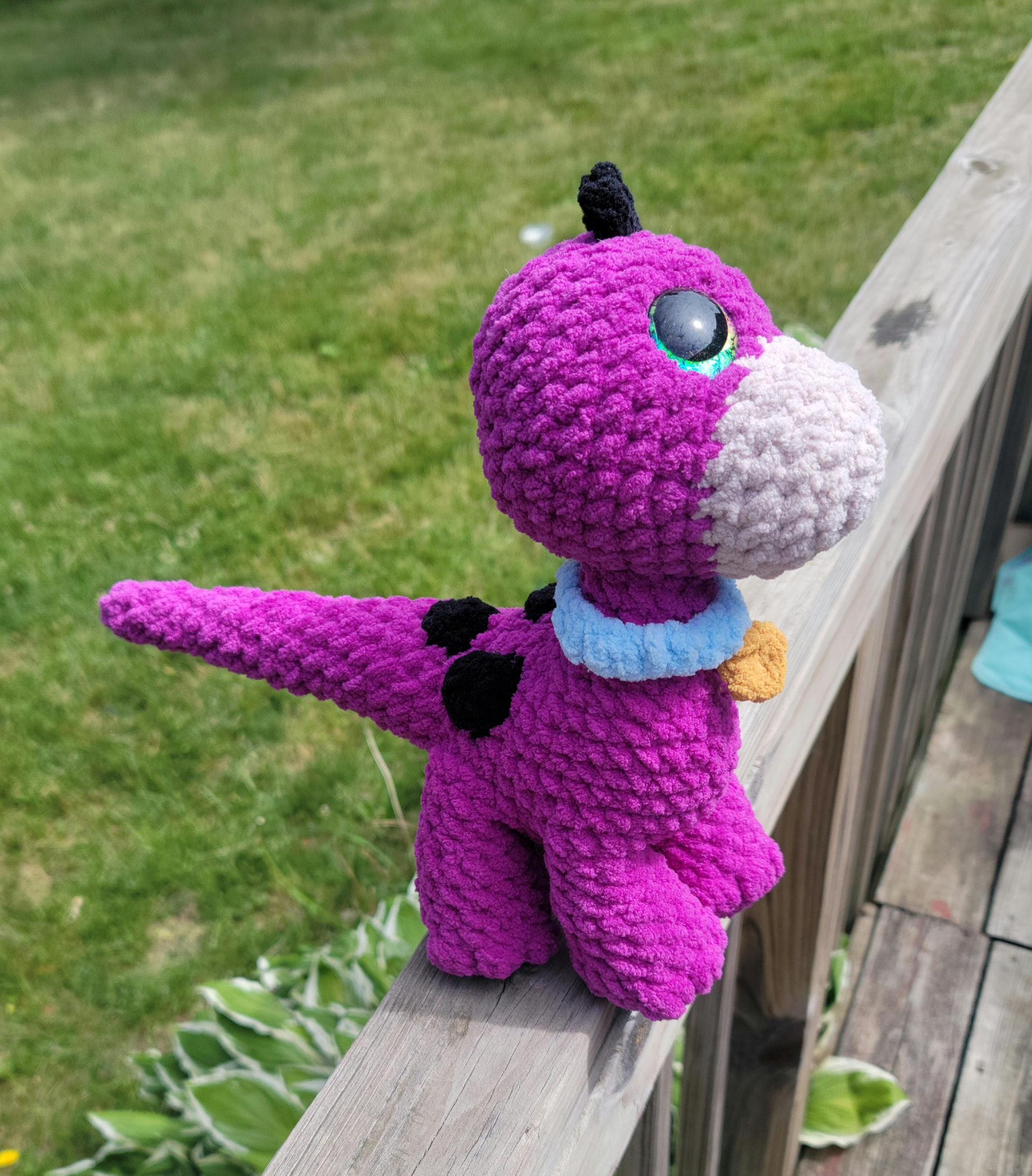 Crochet Dinosaur Plushie thumbnail 2