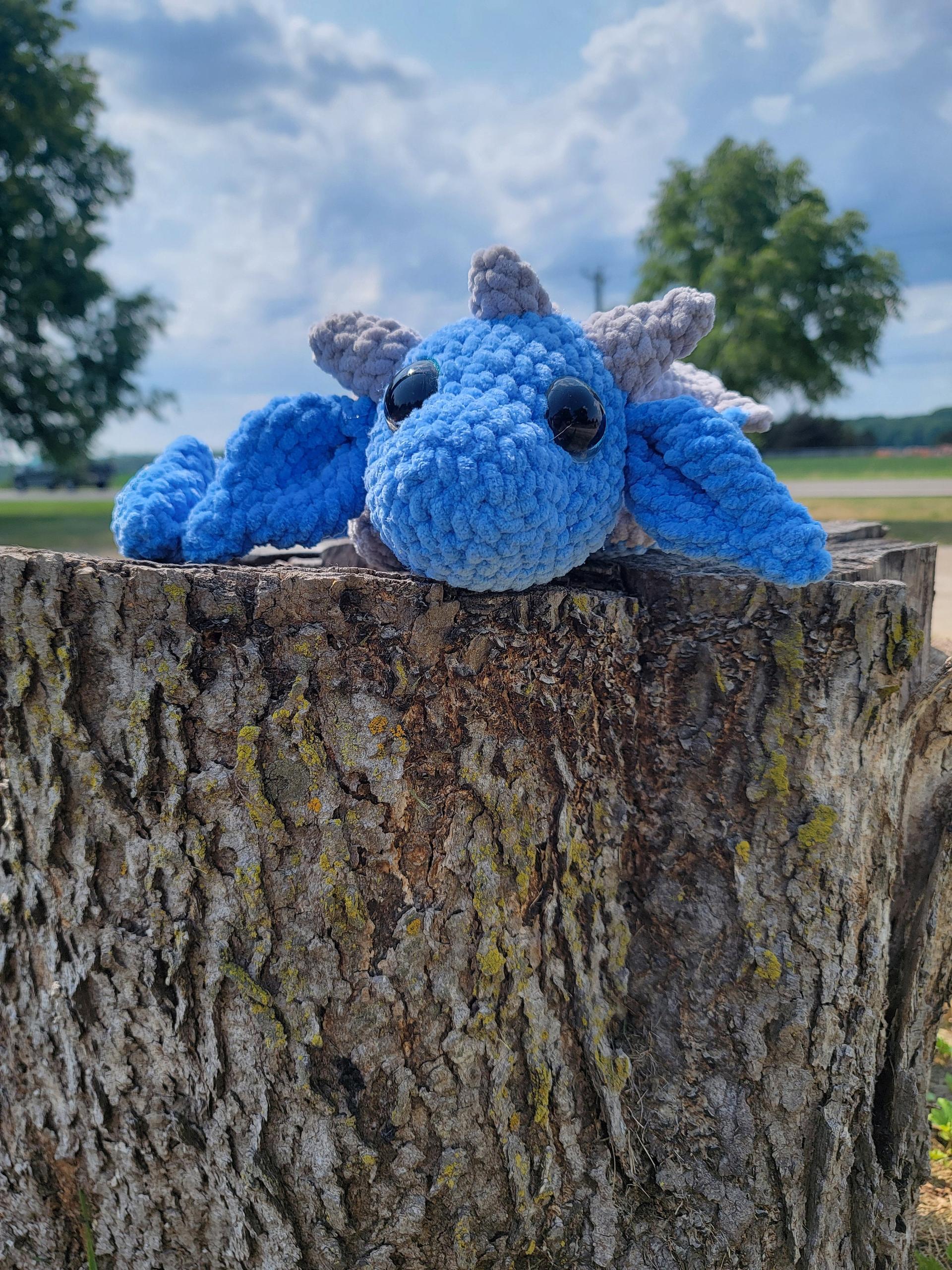 Ember The Crochet Dragon thumbnail 3
