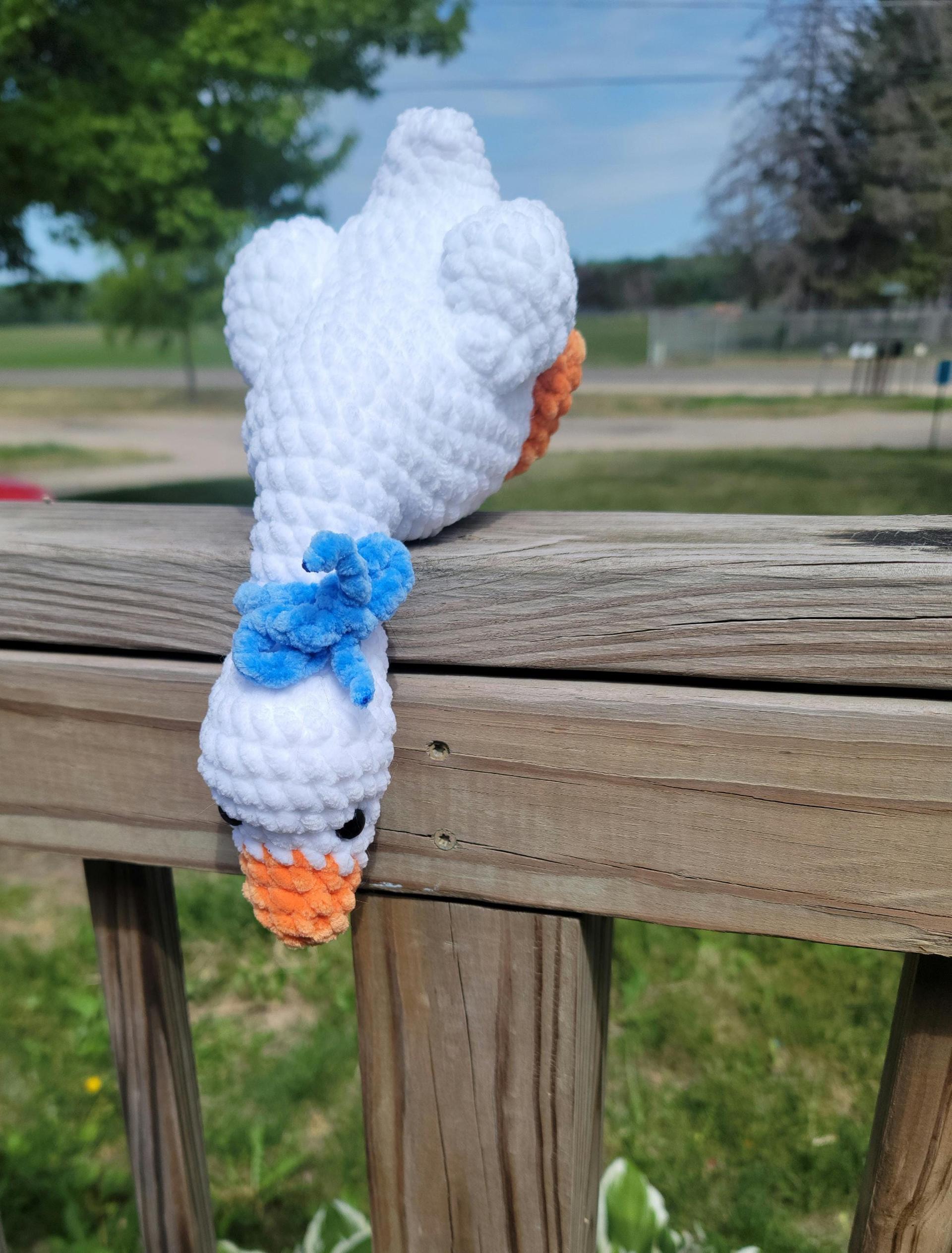 Crochet Shelf Goose thumbnail 2