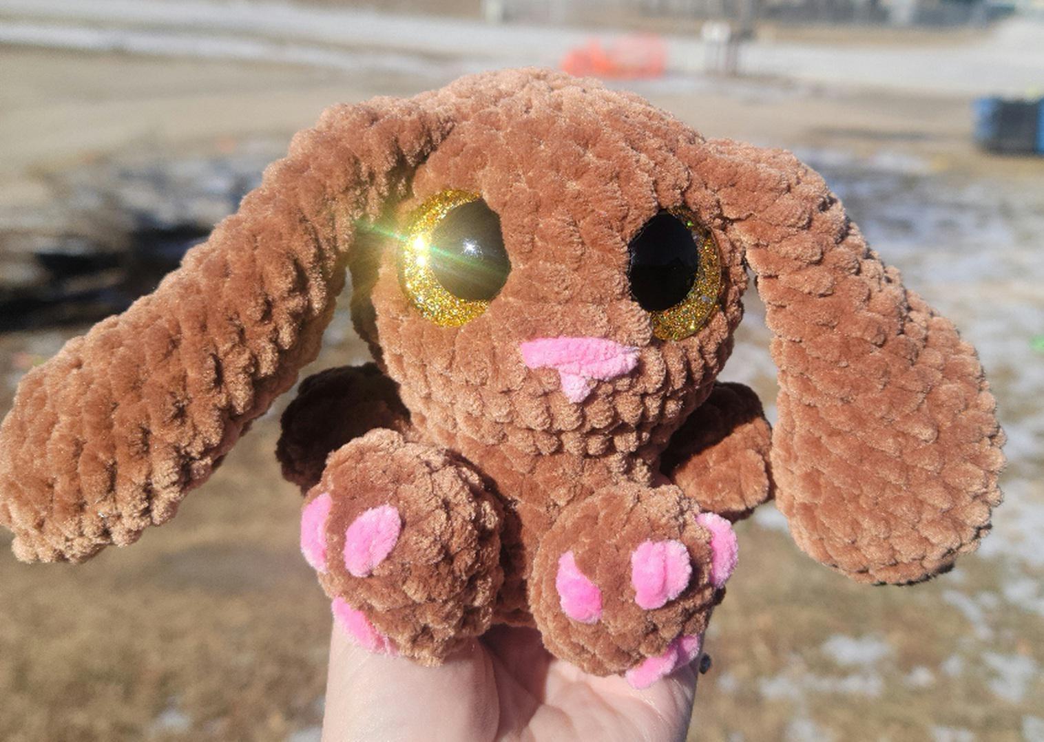 Crochet Mini bunny thumbnail 2