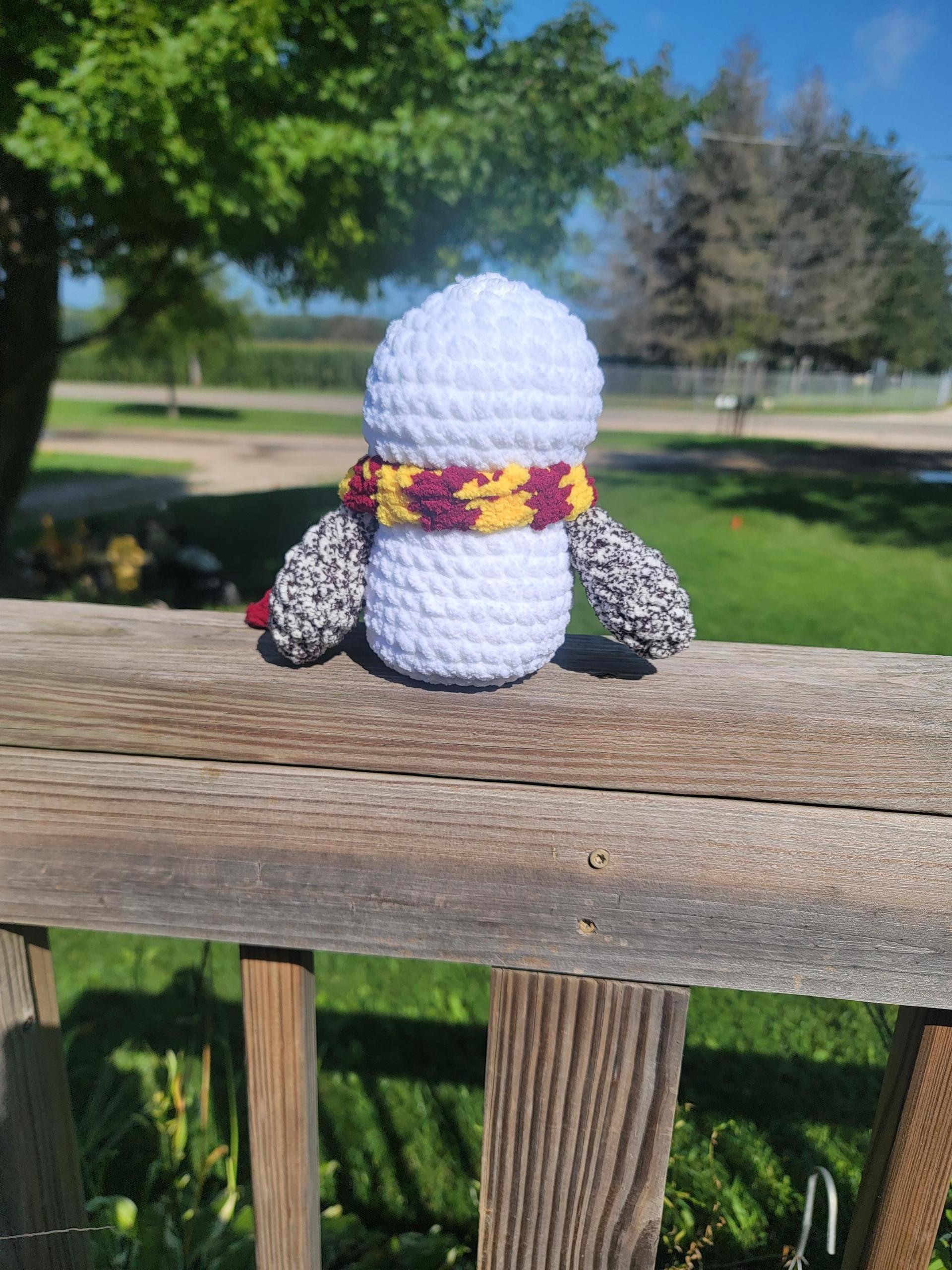 Crochet Snowy Owl thumbnail 5