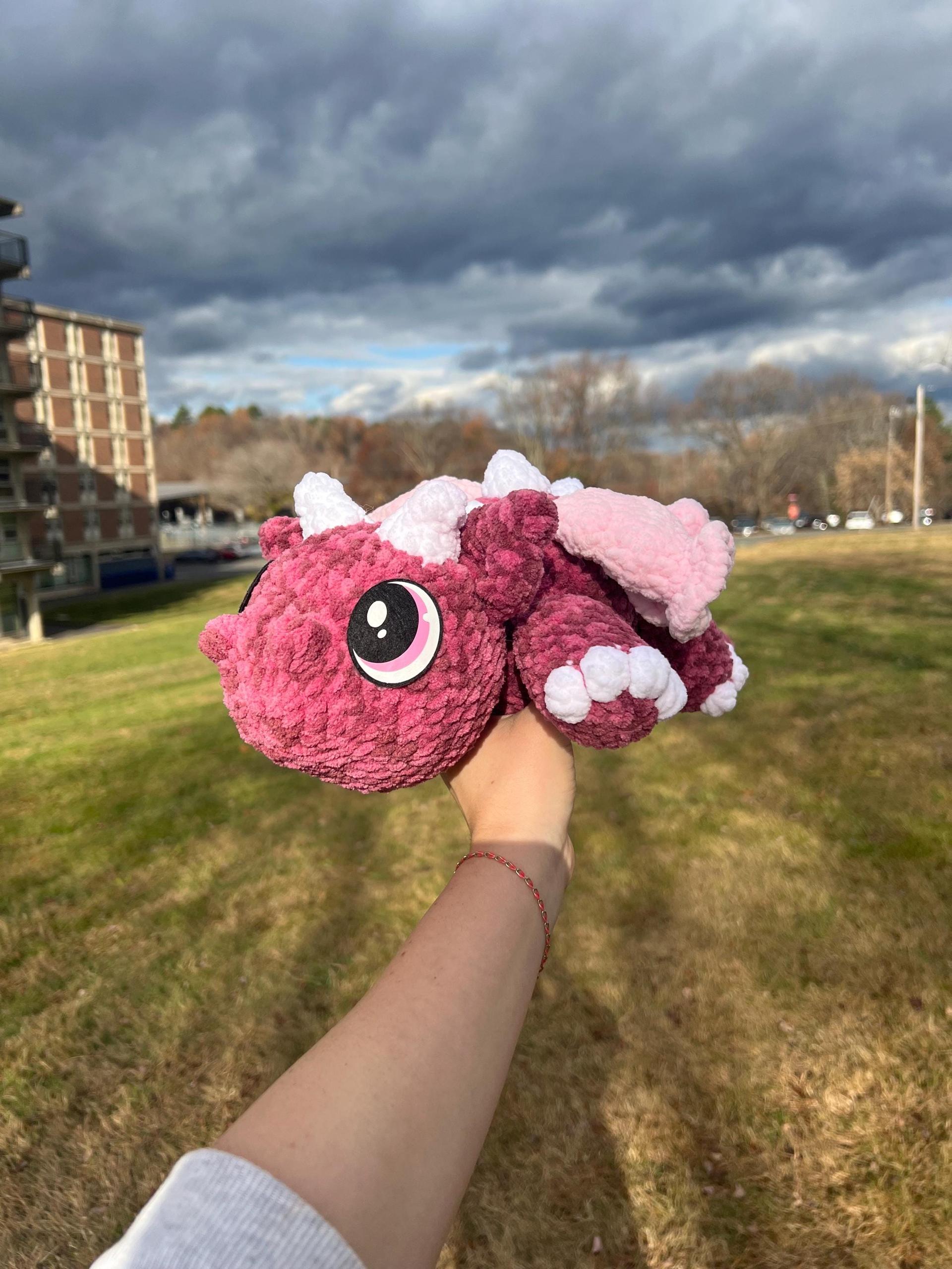 Catty the Candy Dragon Crochet Pattern thumbnail 3