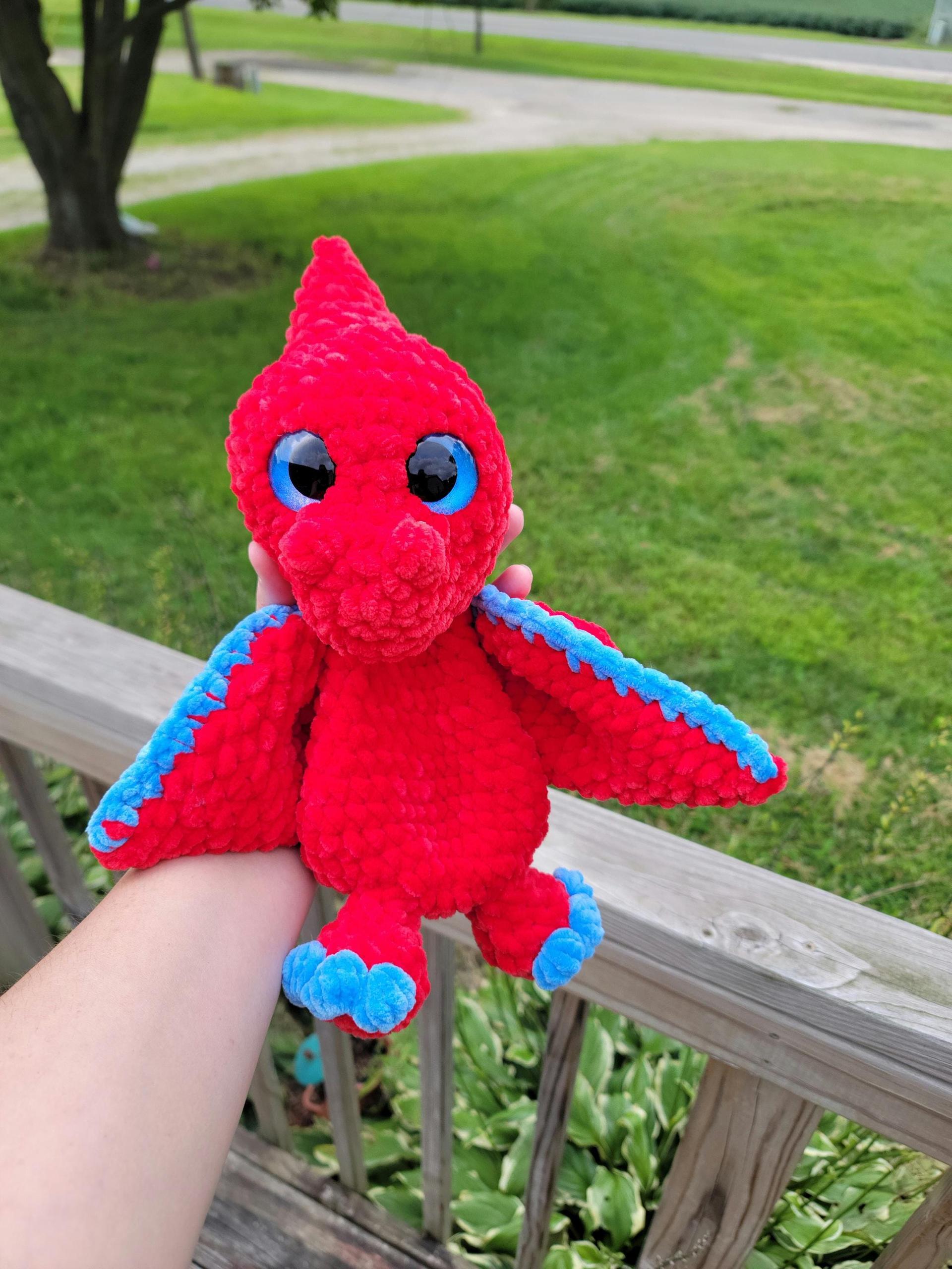 Crochet Dino Snuggler