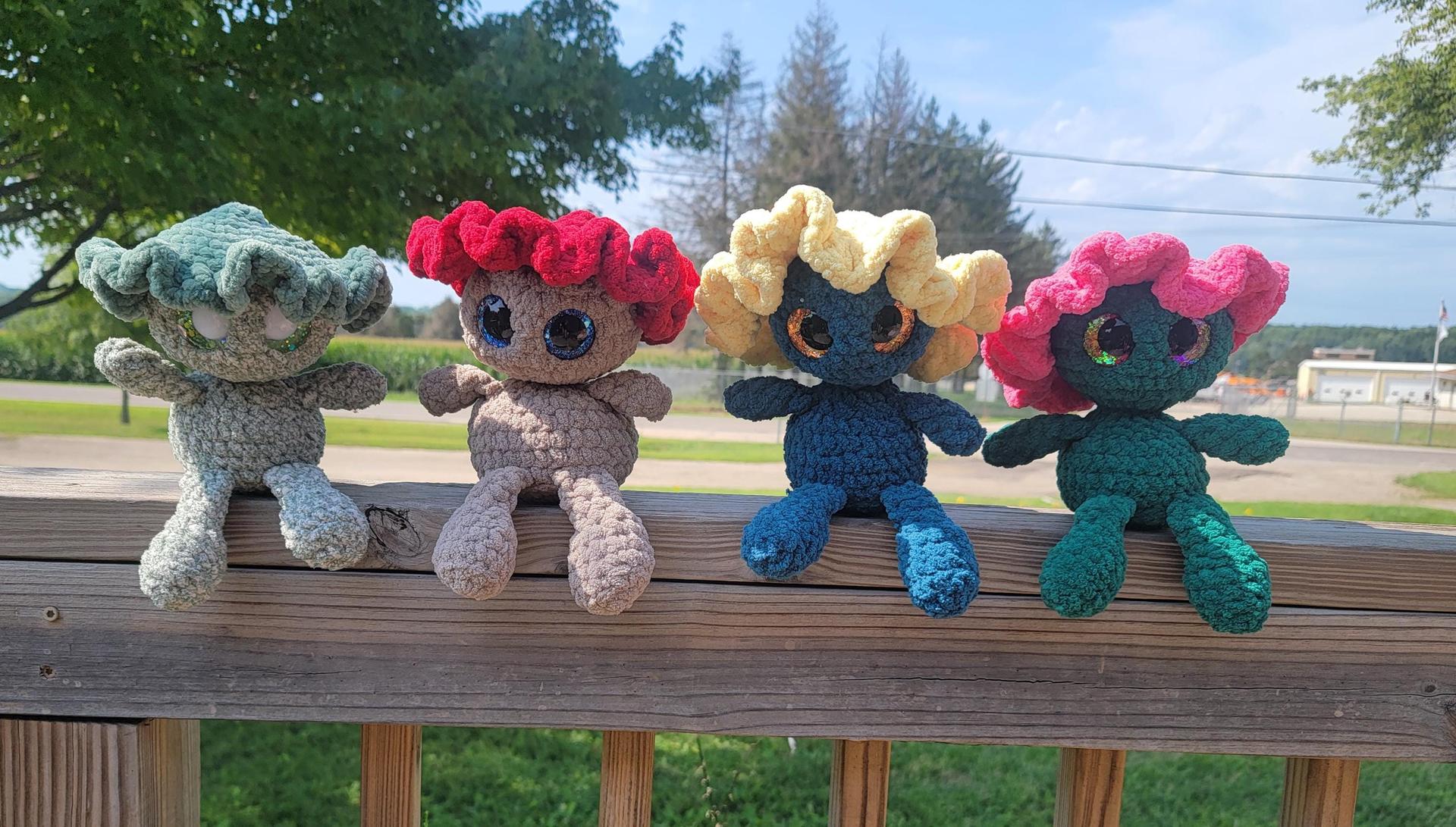 Mimzy The Mushroom Sprite Crochet Pattern thumbnail 3
