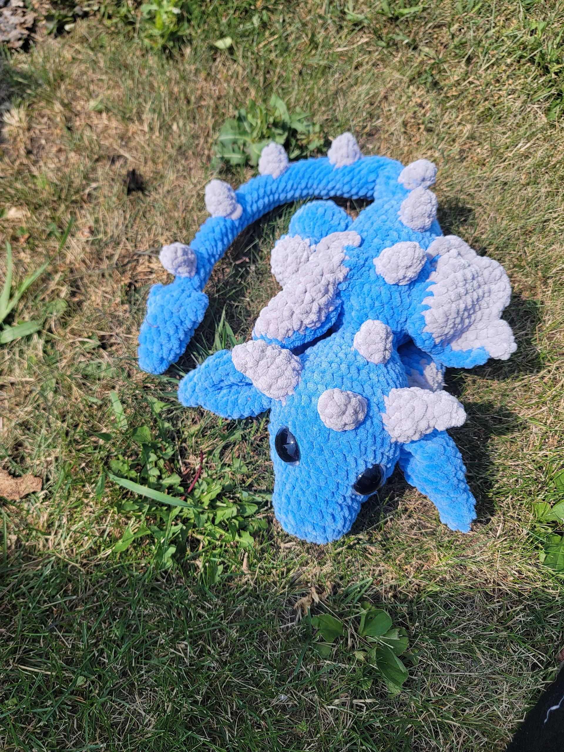 Ember The Crochet Dragon thumbnail 2