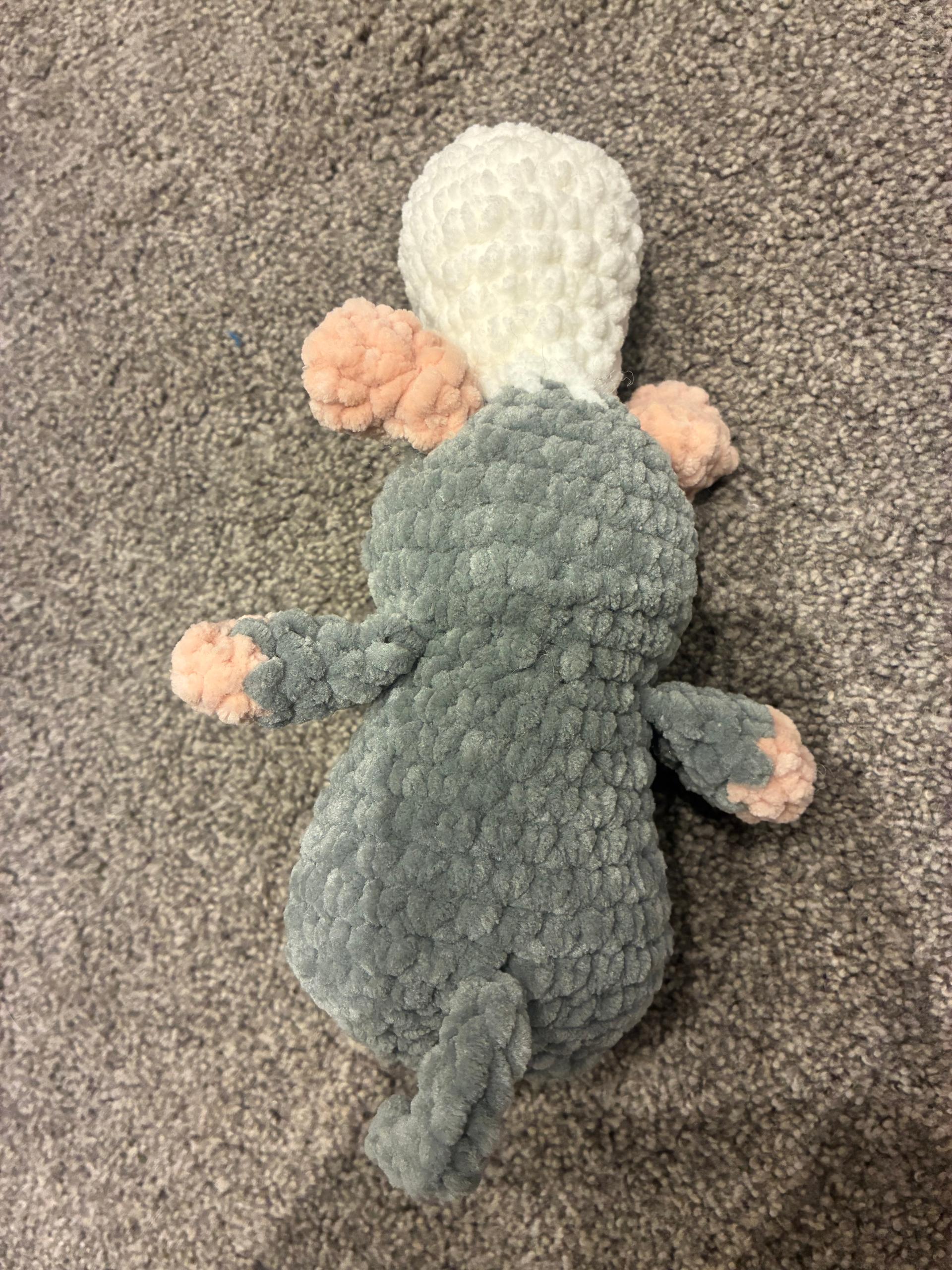 Crochet chef rat thumbnail 5