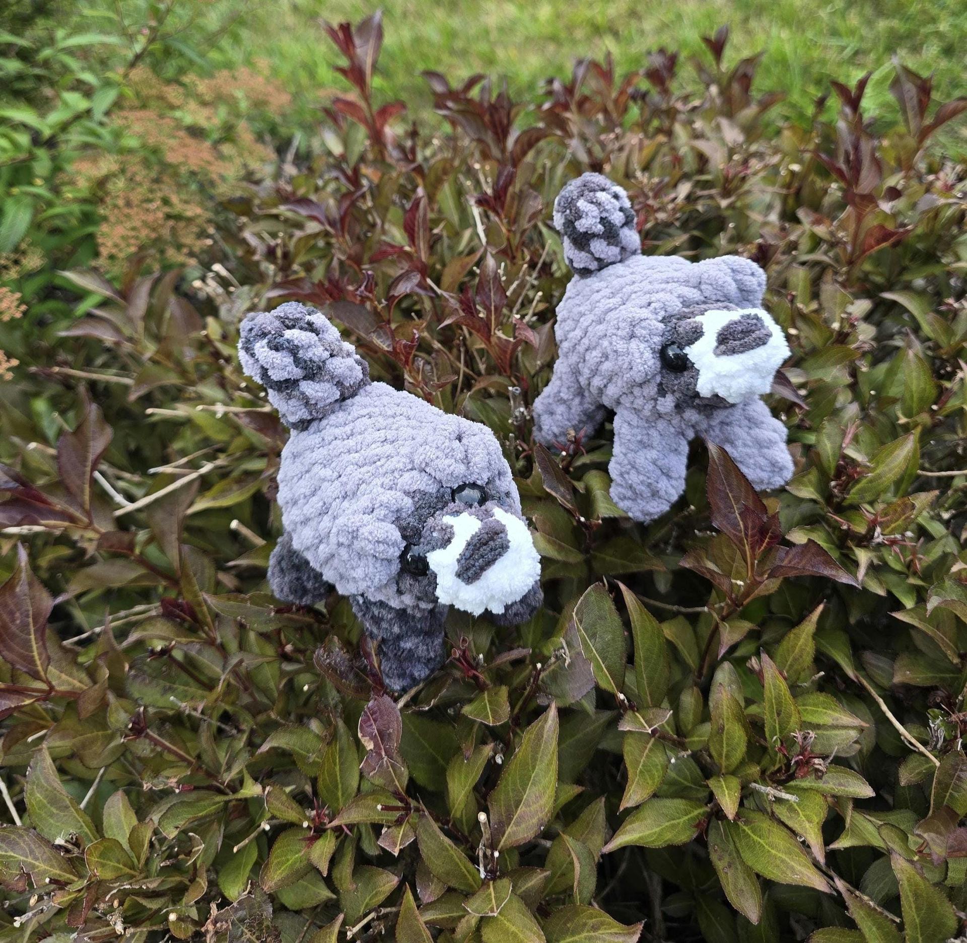 Crochet Jimothy the Raccoon Plushie