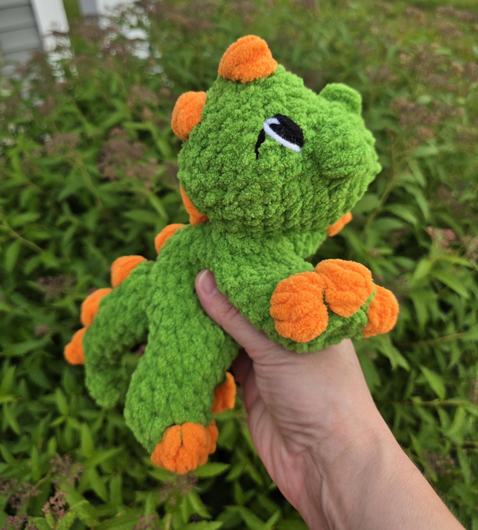 Crochet Timothy T Rex Snuggler