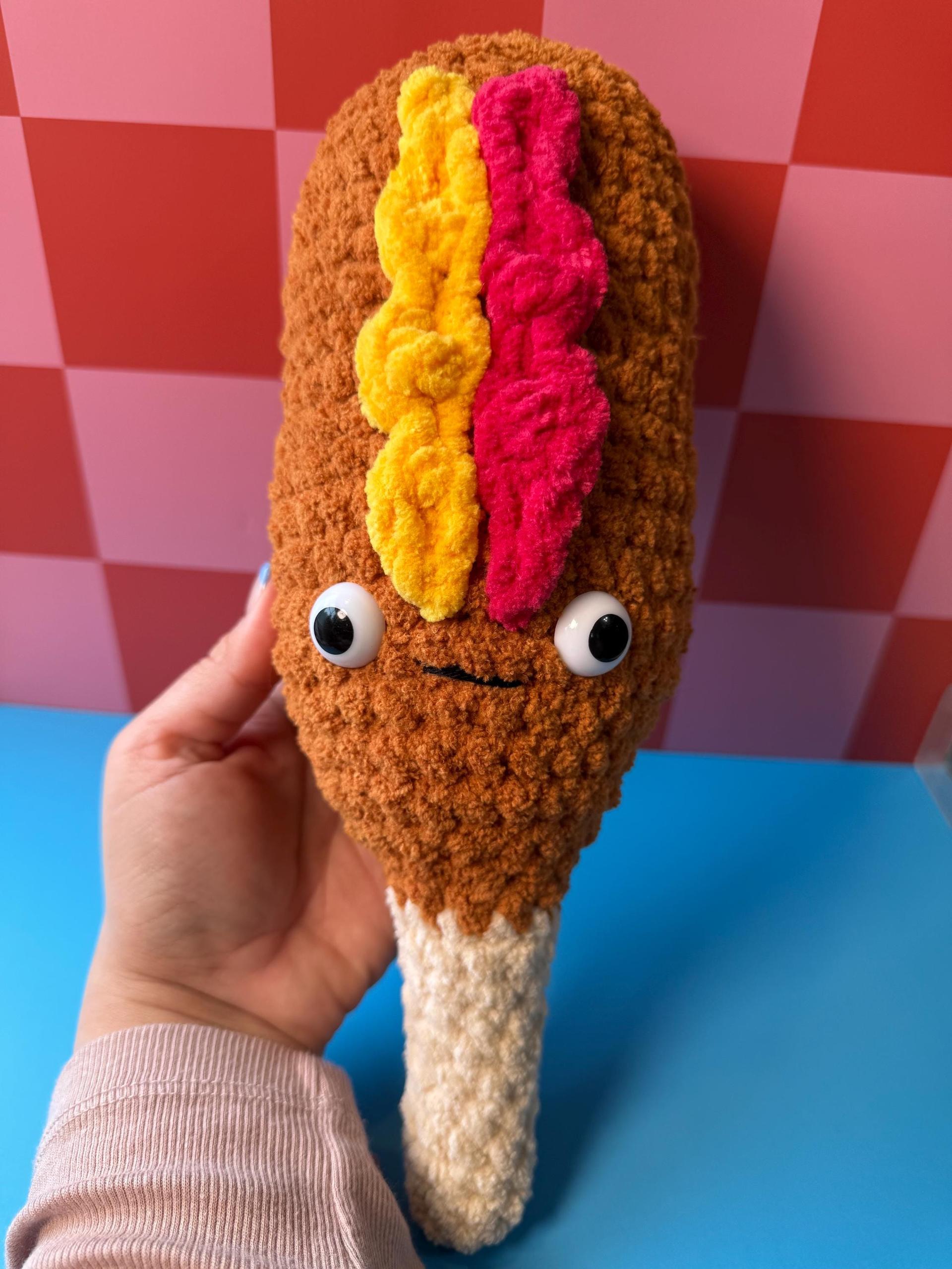 Carnival Snacks Bundle | Cotton Candy | Corn Dog | Crochet Patterns thumbnail 6