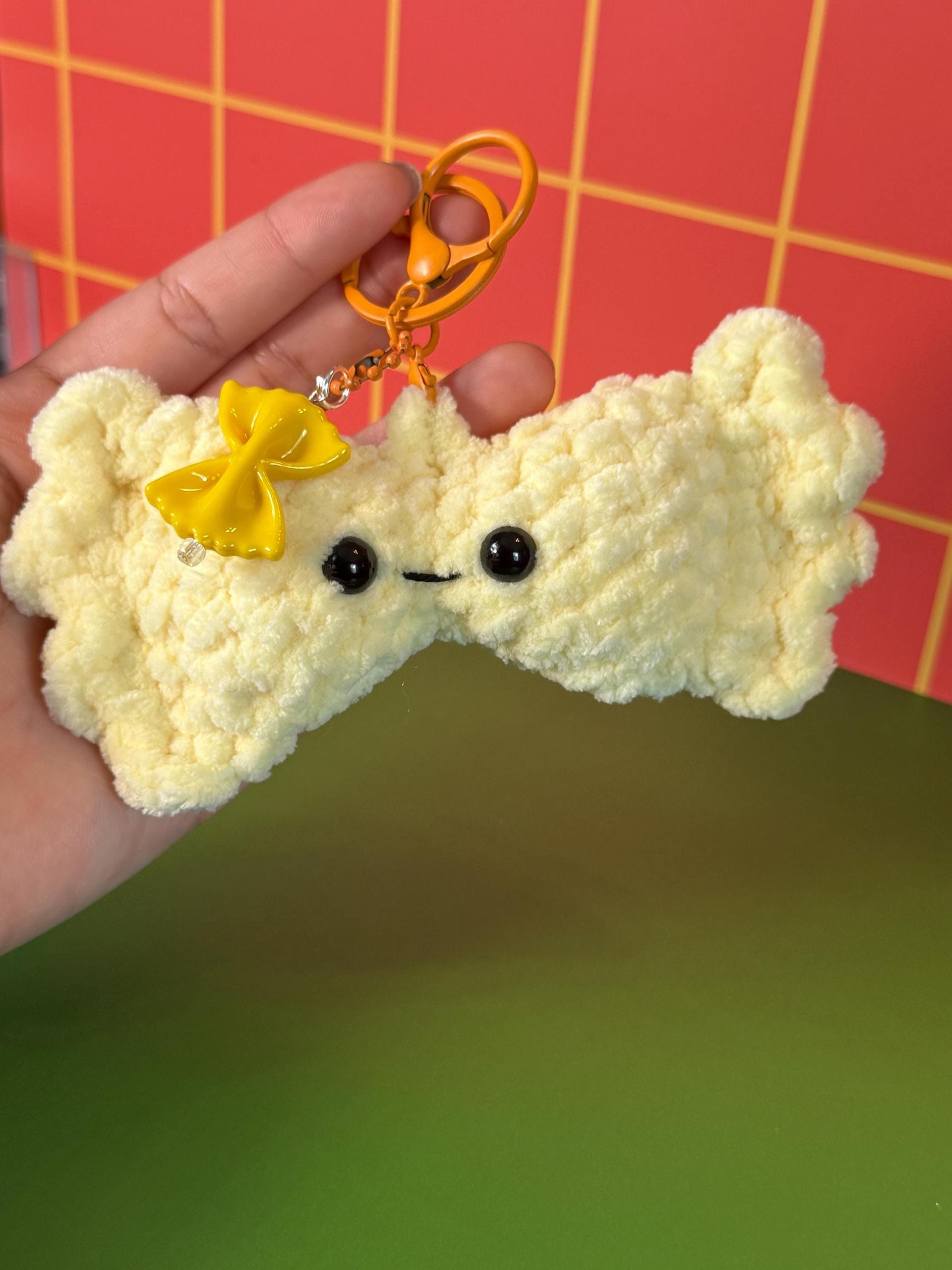 Pasta Kit Crochet Pattern Bundle |4 Patterns | Ravioli | Farfalle | Garlic | Tomato thumbnail 3