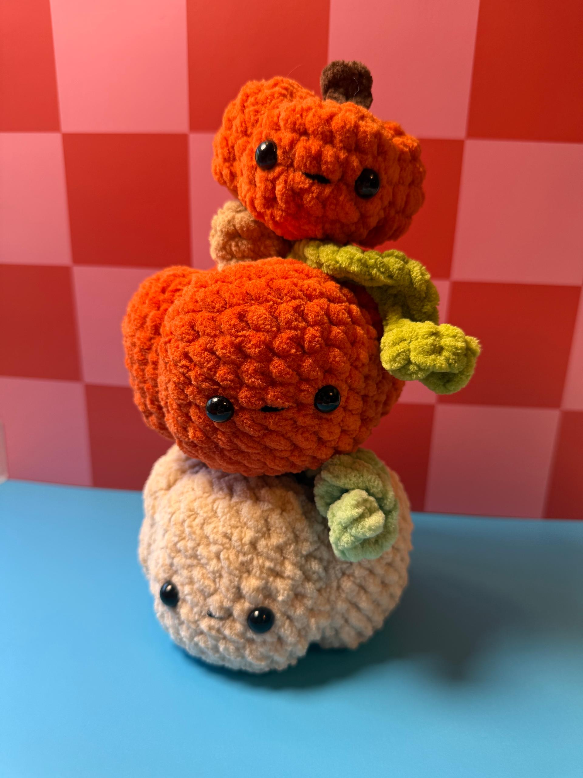 Squashie Guys | Crochet Pattern Bundle | Mini Pumpkin | Big pumpkin | Tall Squash thumbnail 6