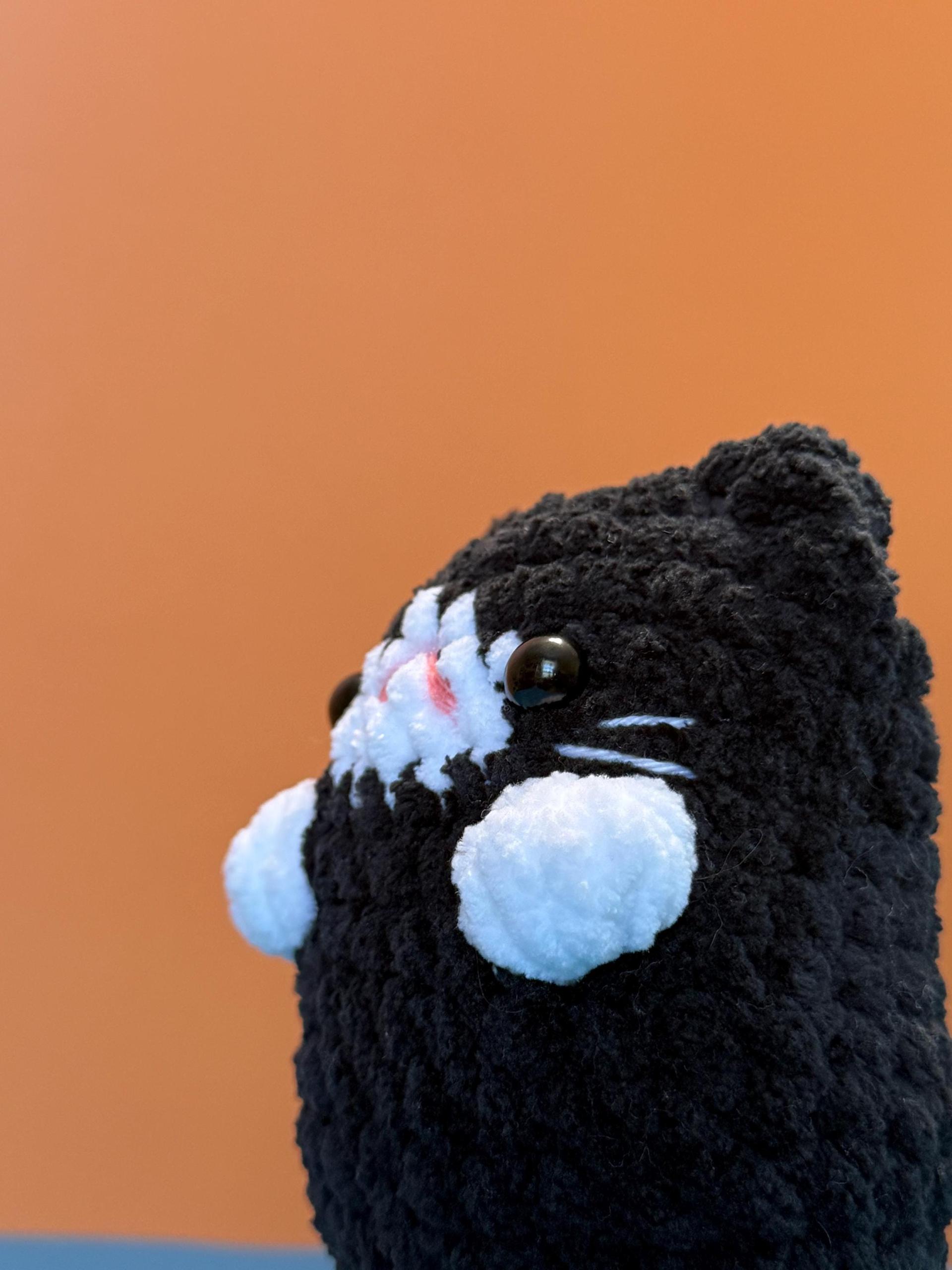 Flat Pocket Cats | Crochet Patterns | Striped, Tuxedo and Solid Cats thumbnail 6