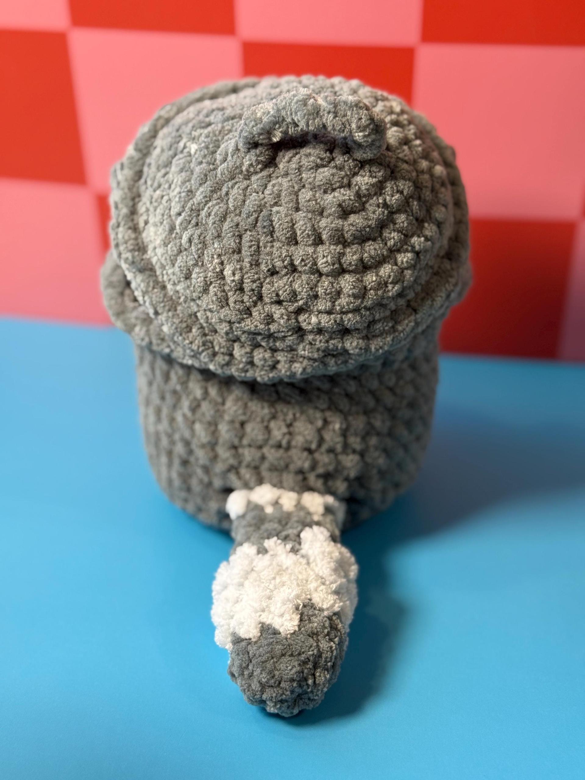Ricky the Raccoon | in a Trashcan | Crochet Pattern thumbnail 8