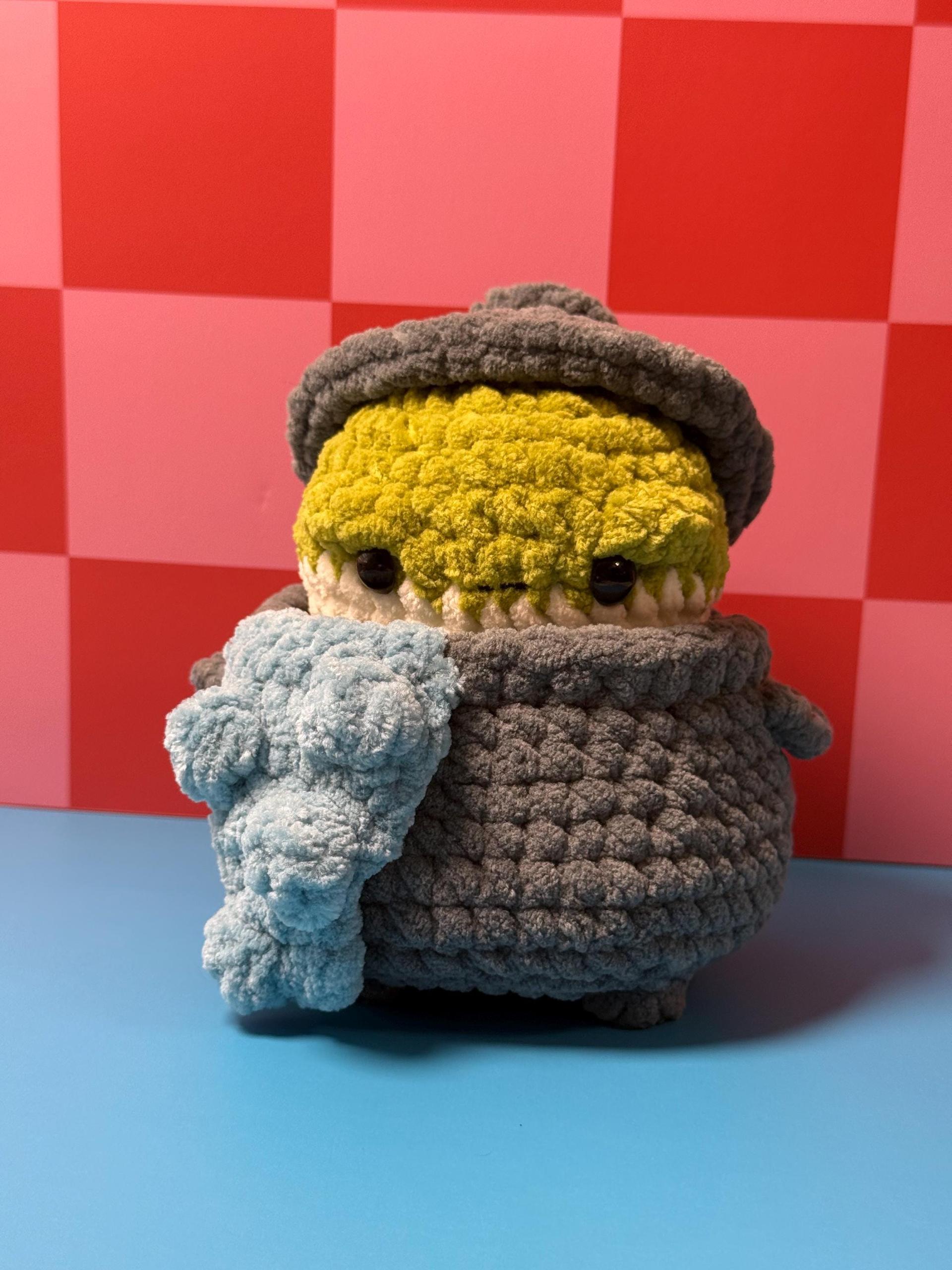Frog in a Cauldron | Frog | Witch Hat | Cauldron | Crochet Pattern thumbnail 3