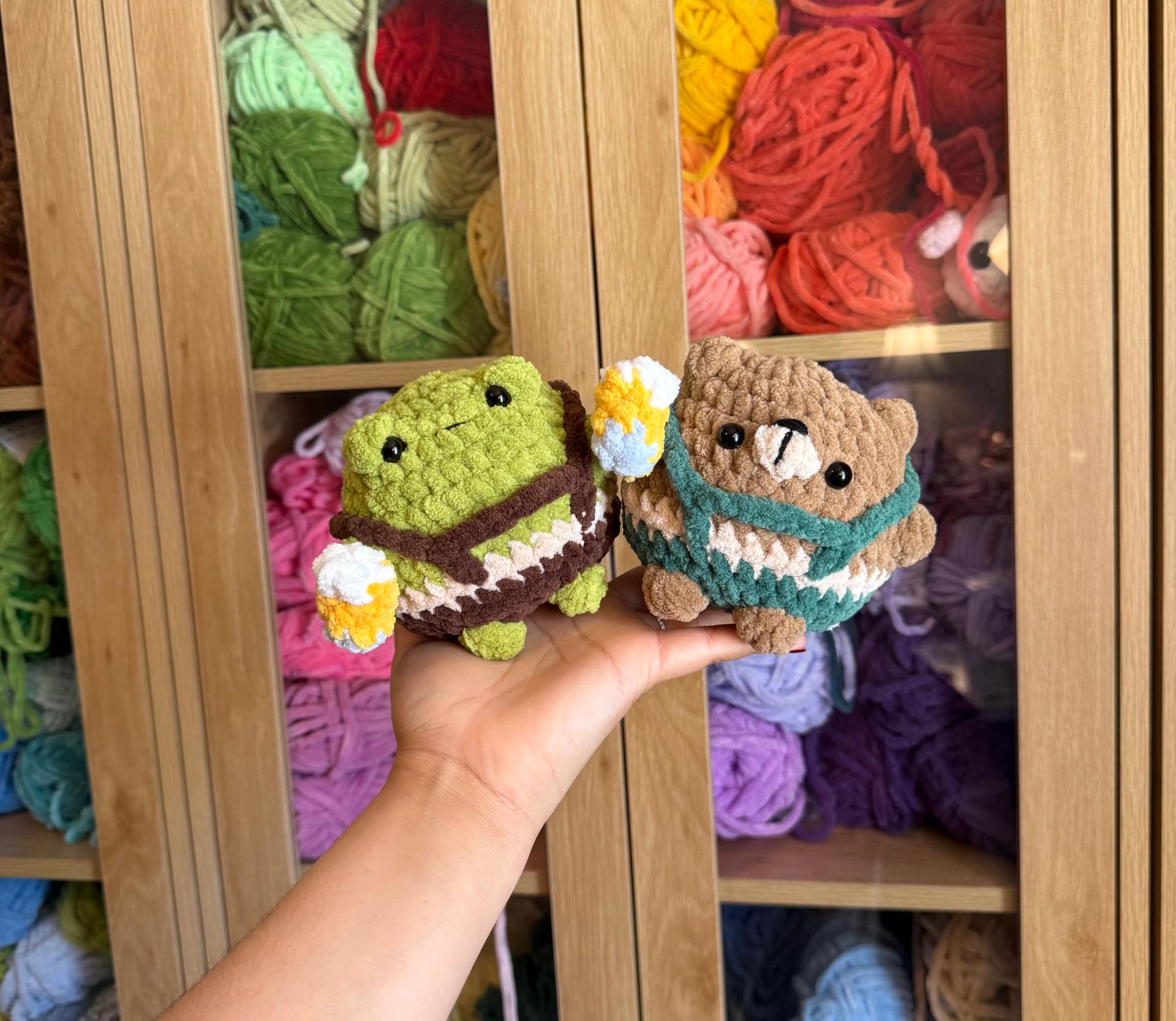 Celebration Duo | Frog | Bear | Crochet Pattern Bundle thumbnail 8