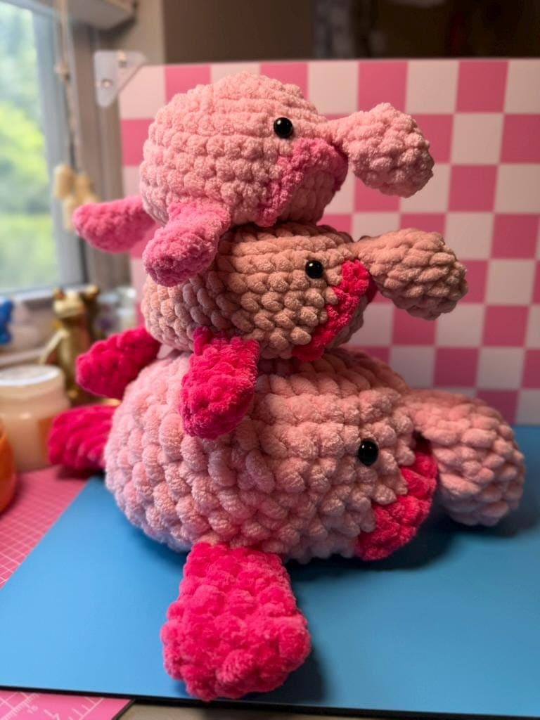 Stress Blob Fish | Crochet Pattern thumbnail 4
