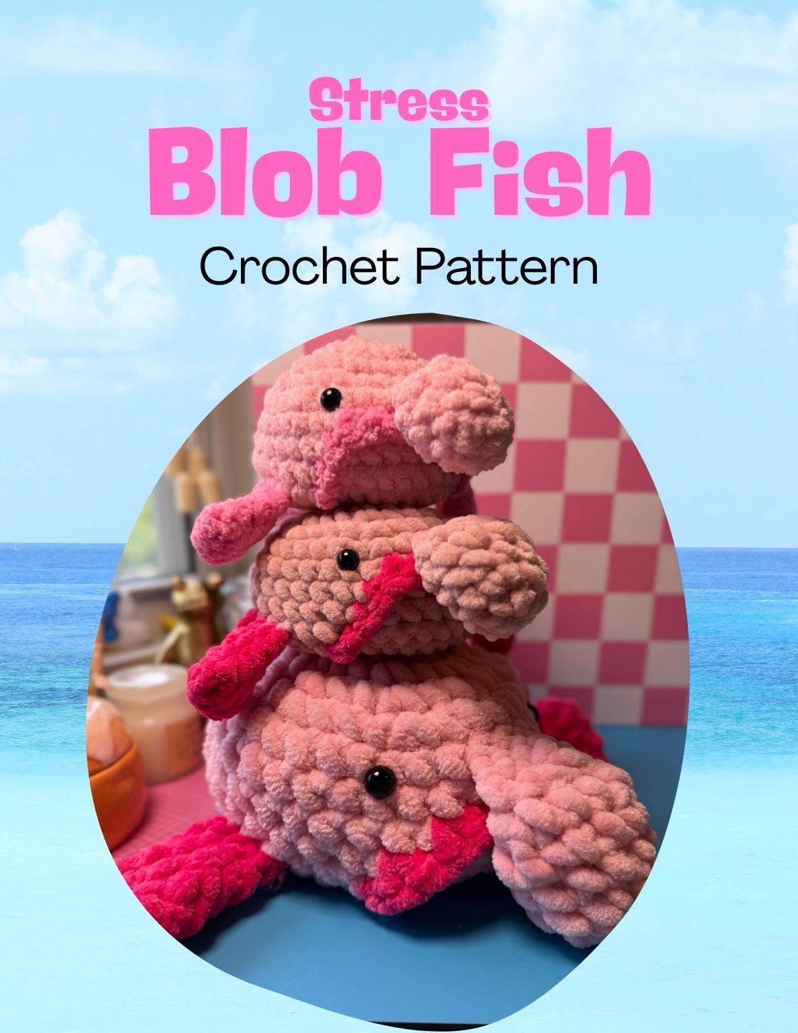 Stress Blob Fish | Crochet Pattern