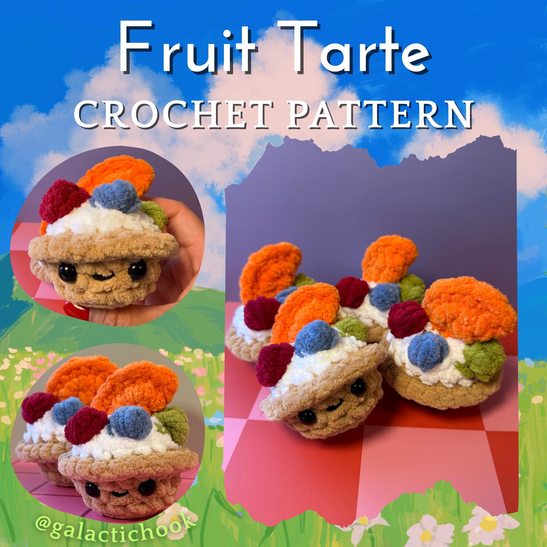 Fruit Tarte Crochet Pattern