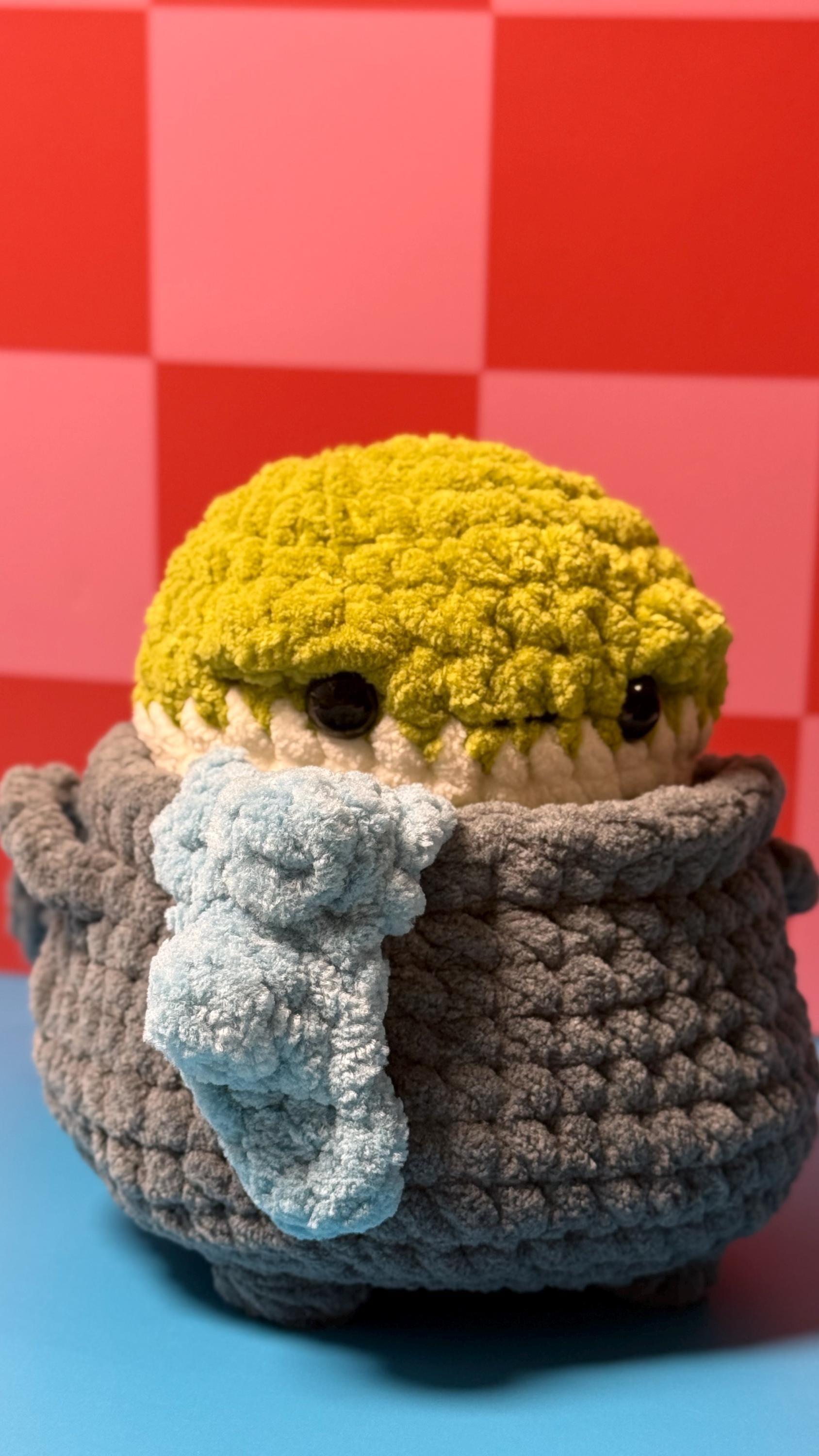 Frog in a Cauldron | Frog | Witch Hat | Cauldron | Crochet Pattern thumbnail 4