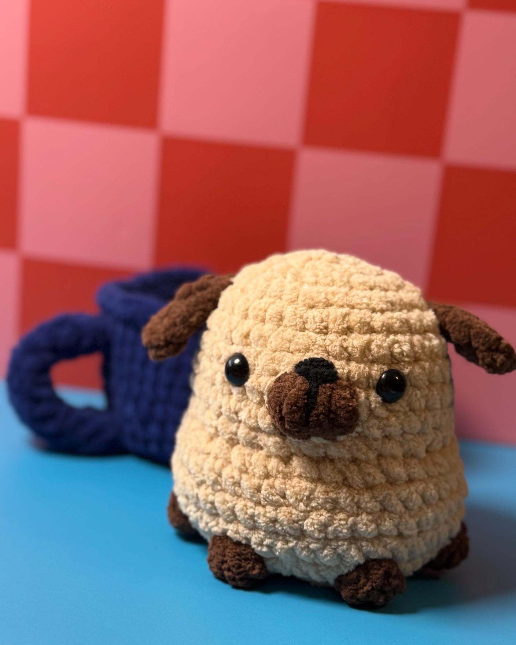 Olive the Pug in a Mug | Pug | Mug | 4 Decals | Crochet Pattern thumbnail 6