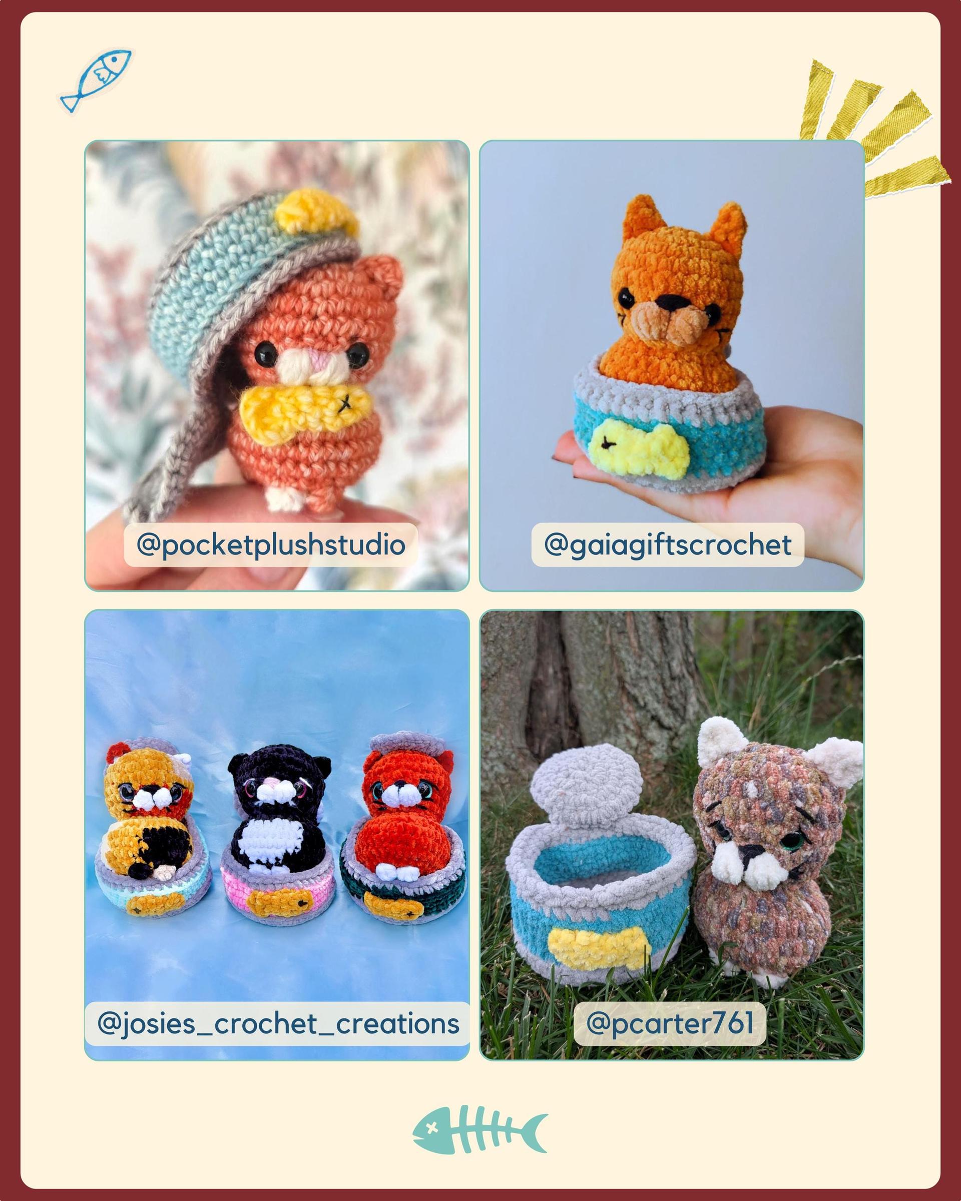 Cat in a Can | Crochet Pattern thumbnail 8