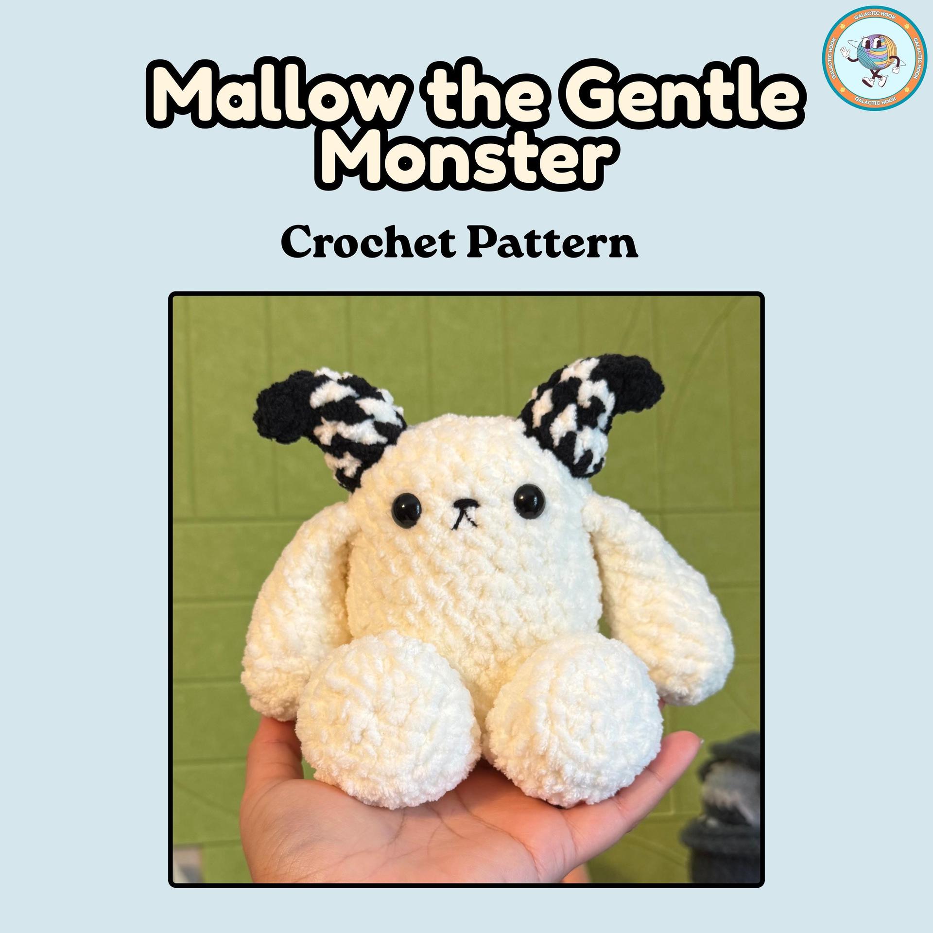 Mallow the Gentle Monster | Crochet Pattern