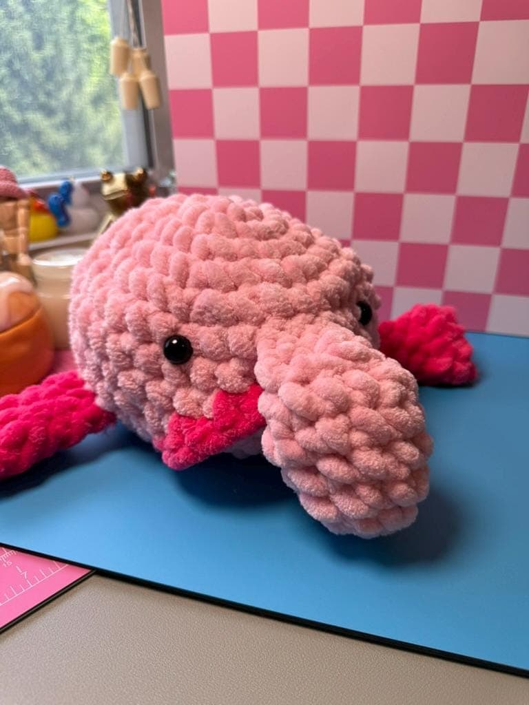 Stress Blob Fish | Crochet Pattern thumbnail 3
