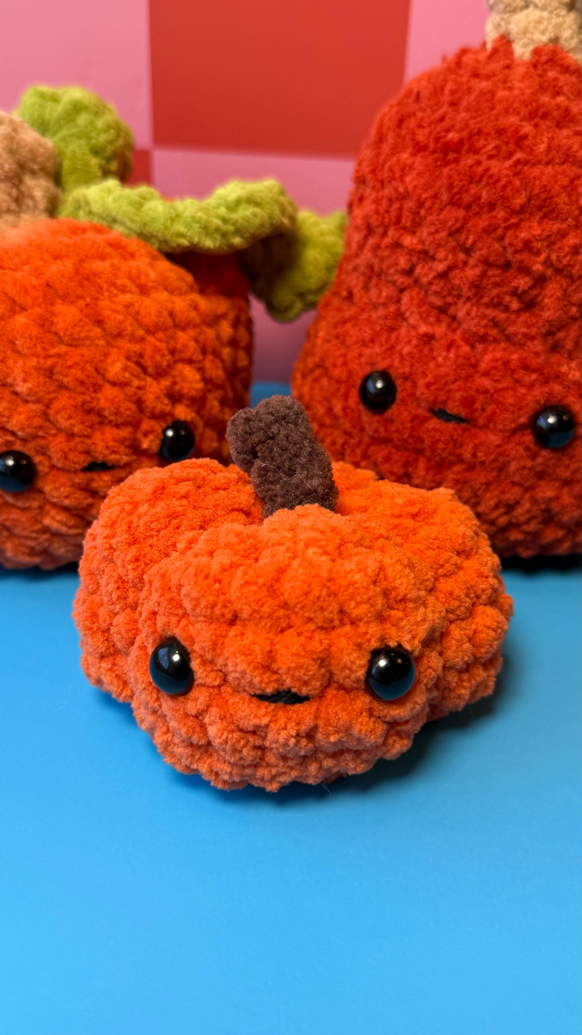 Squashie Guys | Crochet Pattern Bundle | Mini Pumpkin | Big pumpkin | Tall Squash thumbnail 14