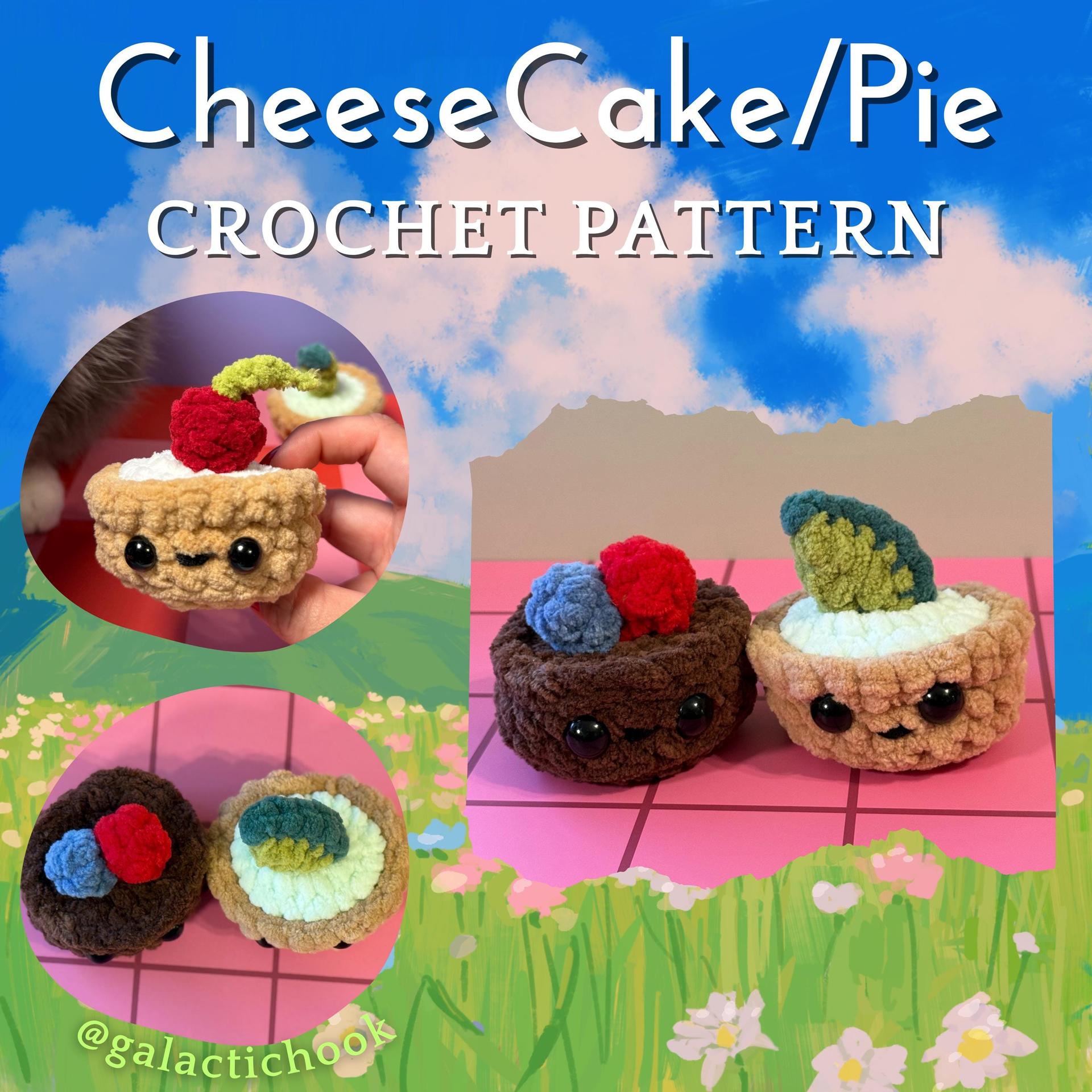 Cheesecake/Pie Crochet Pattern