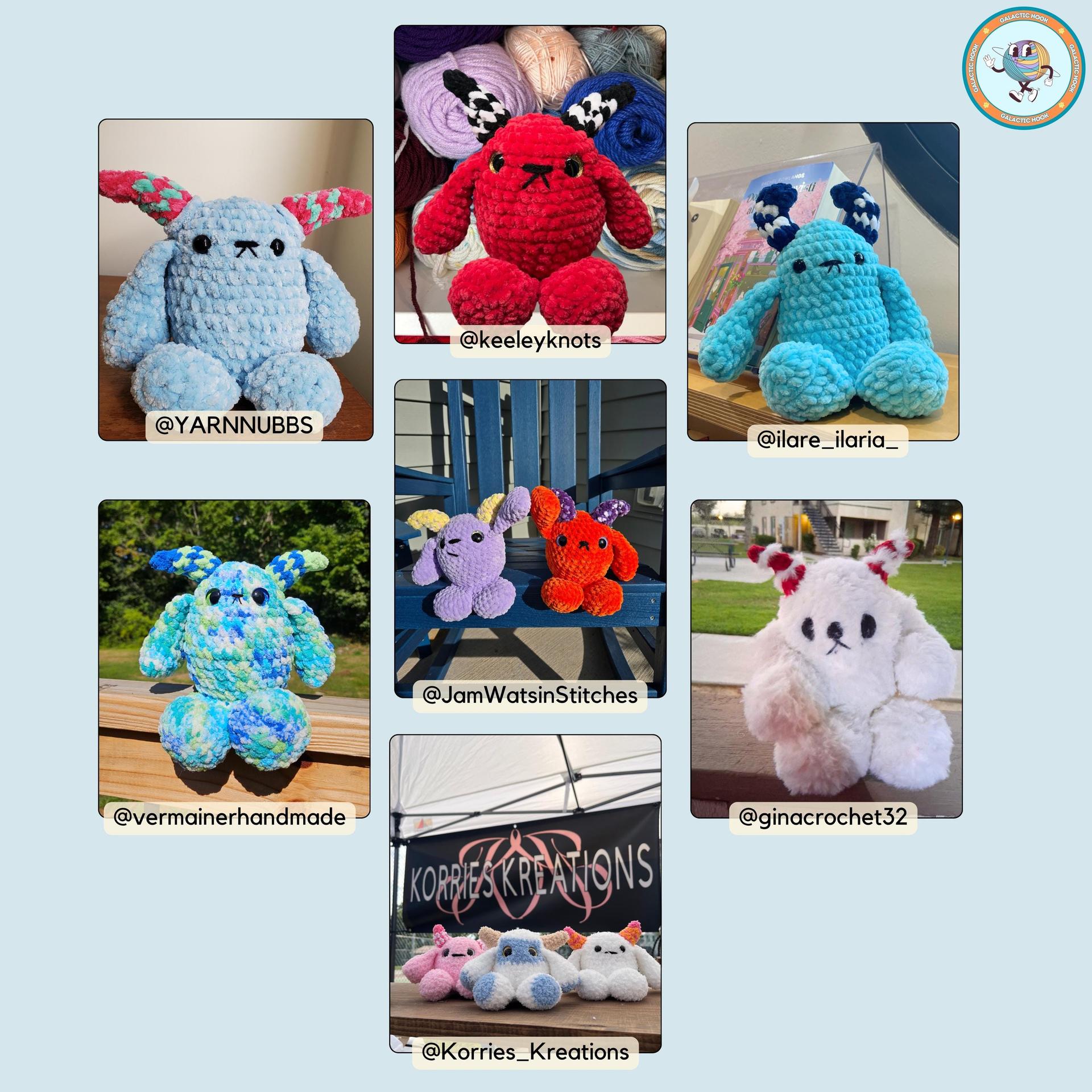 Mallow the Gentle Monster | Crochet Pattern thumbnail 3