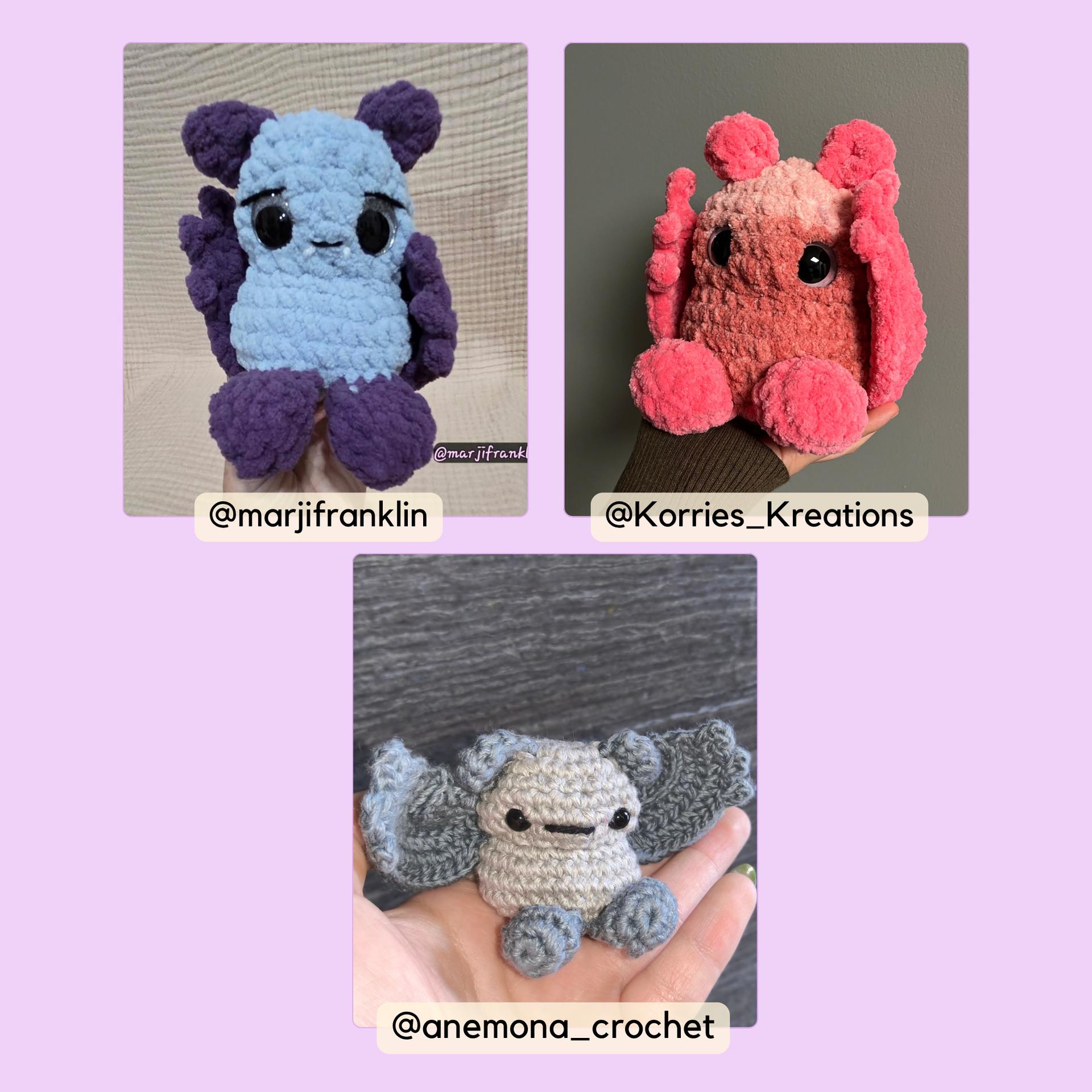 Chubby Bat | Crochet Pattern thumbnail 14