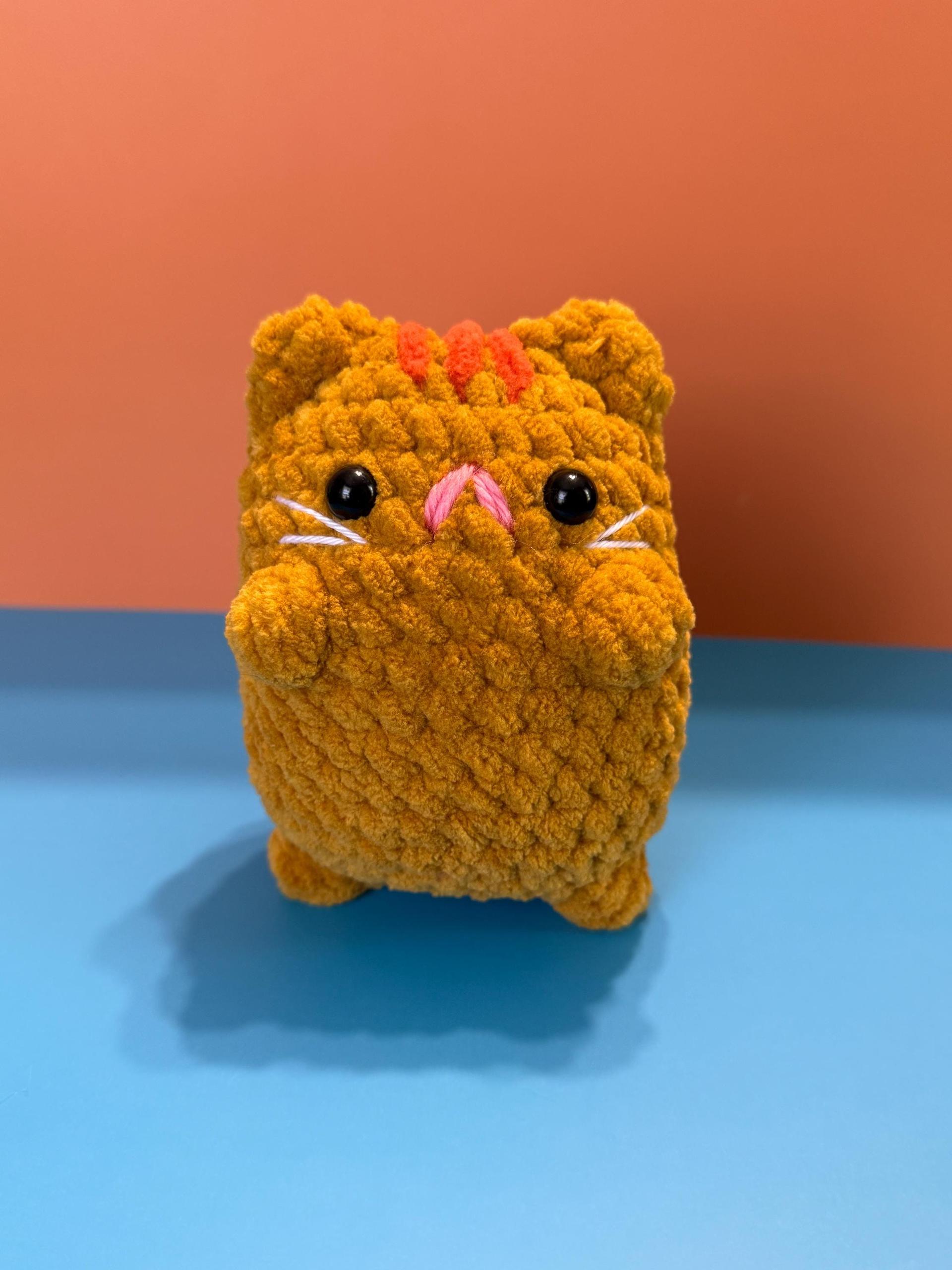 Flat Pocket Cats | Crochet Patterns | Striped, Tuxedo and Solid Cats thumbnail 8