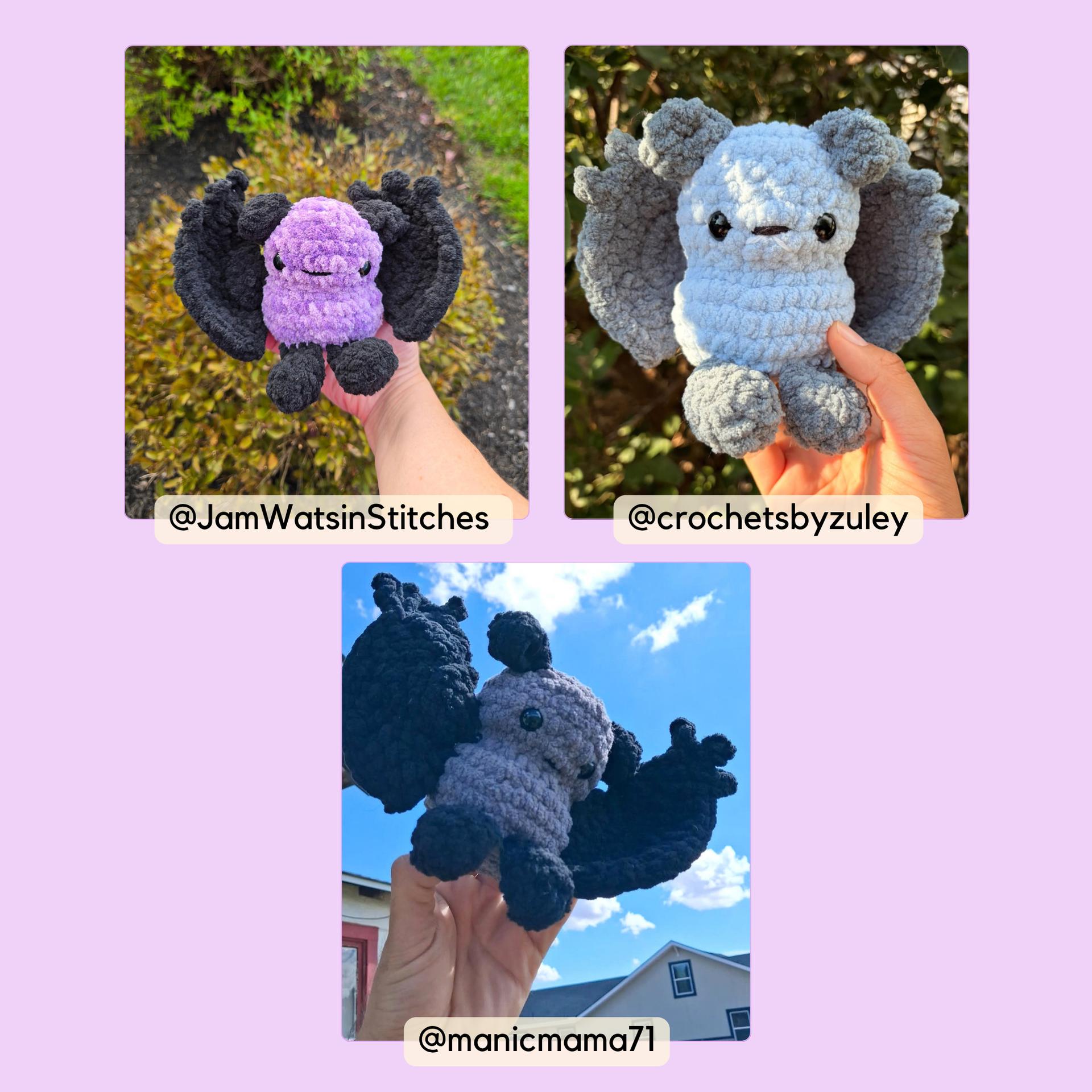 Chubby Bat | Crochet Pattern thumbnail 13