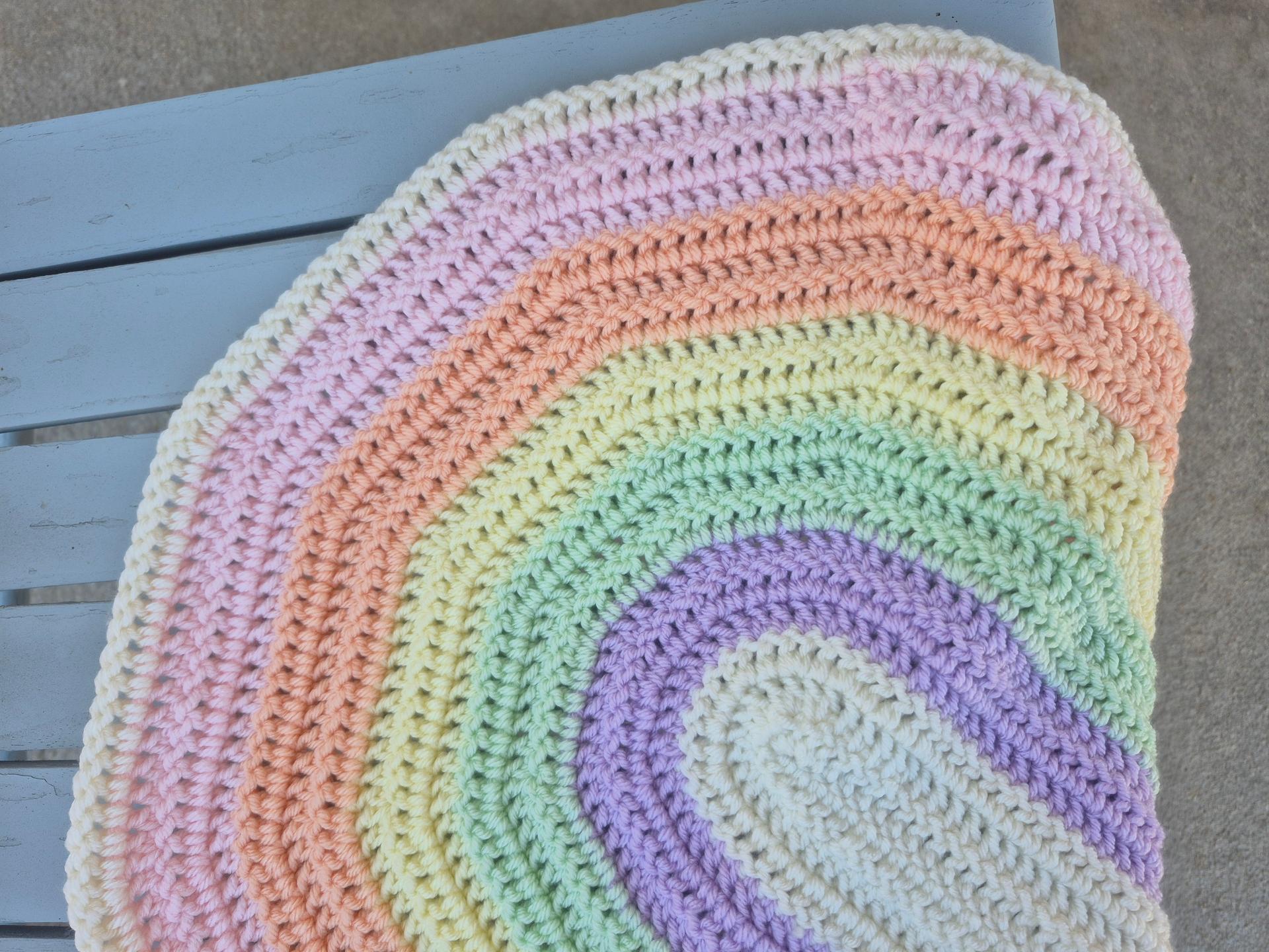 Rainbow blanket
