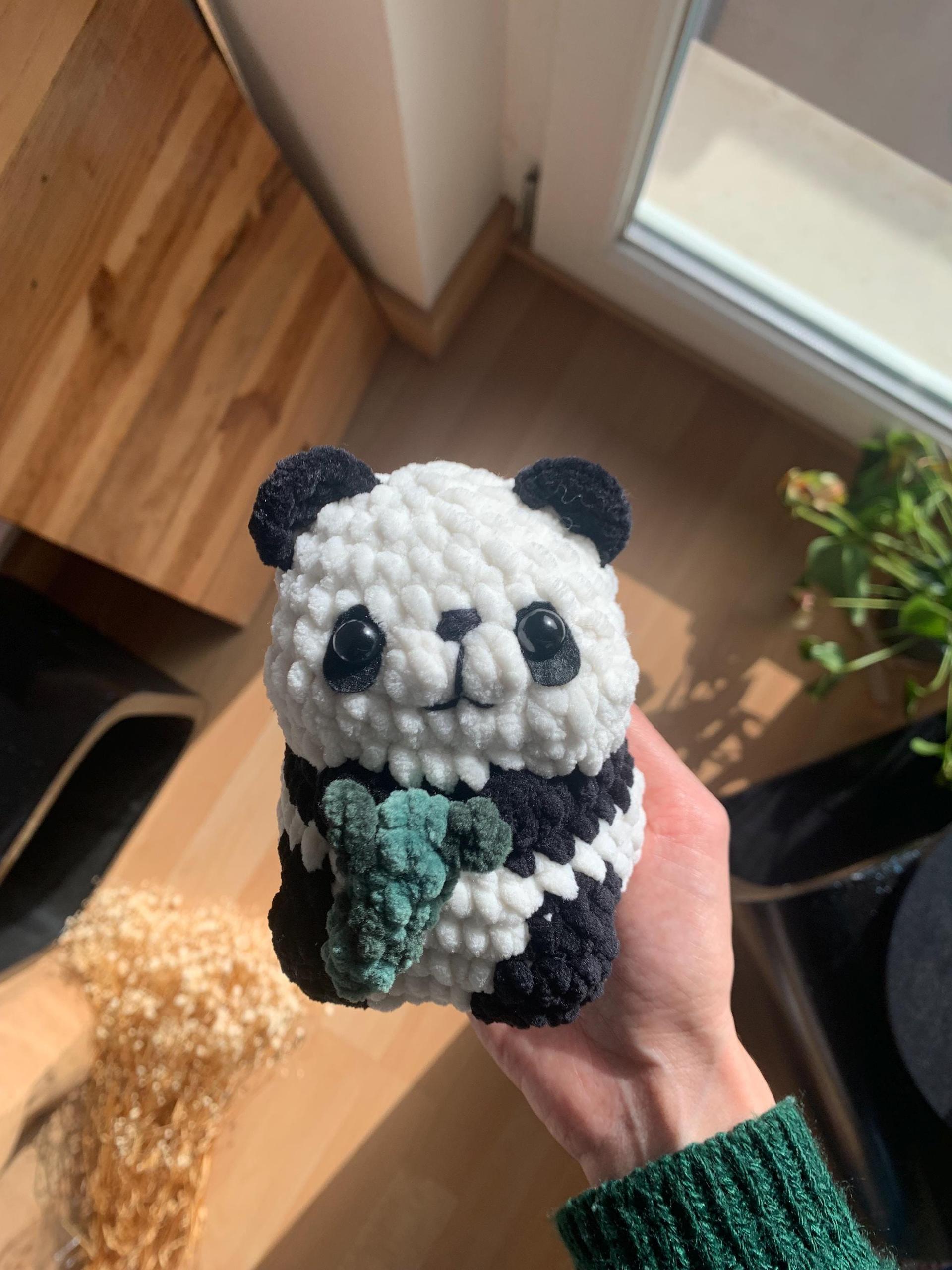 Panda and Red Panda No - Low sew PDF Crochet pattern Chubby Amigurumi thumbnail 5