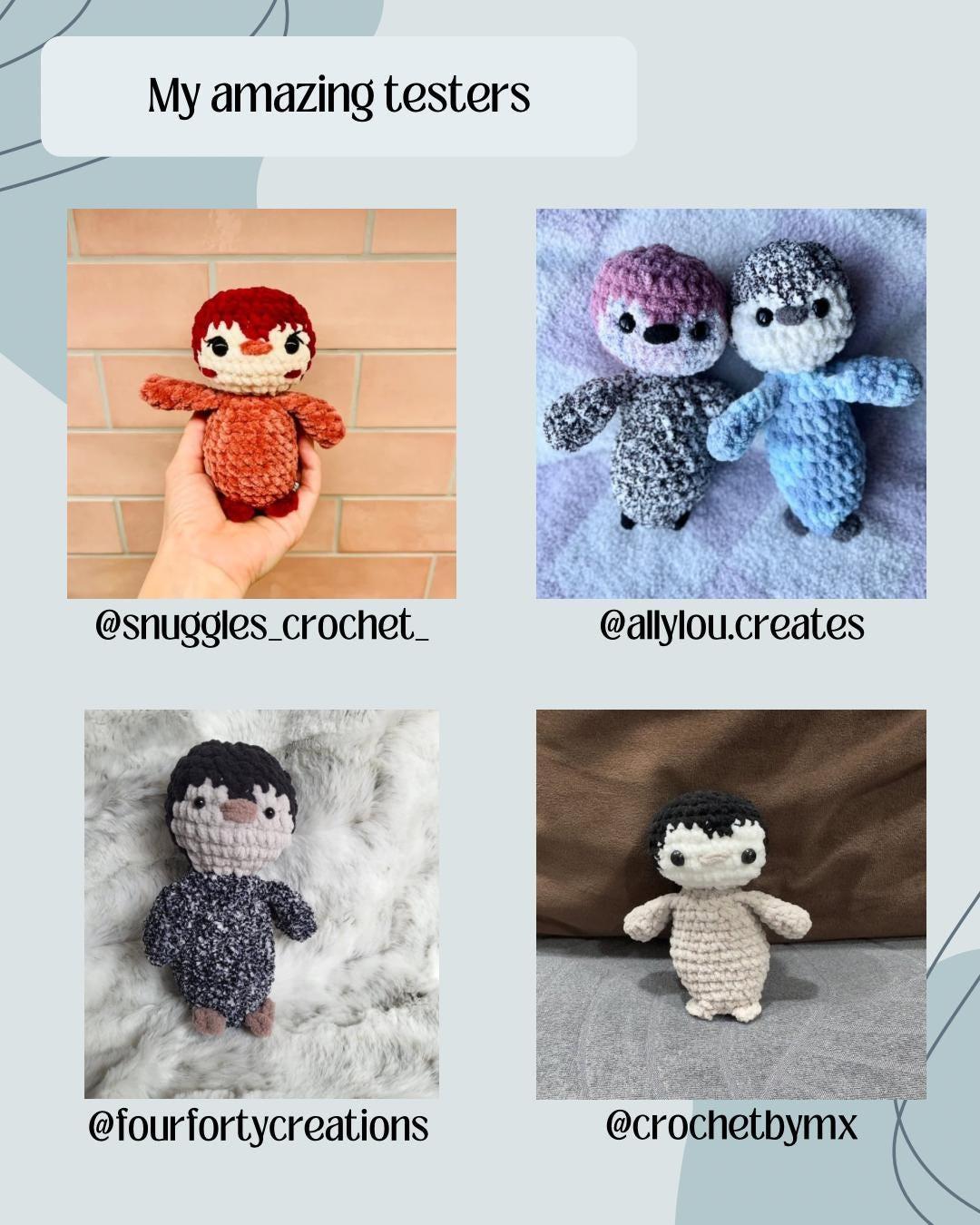 Penguin No sew PDF Crochet pattern Amigurumi thumbnail 4