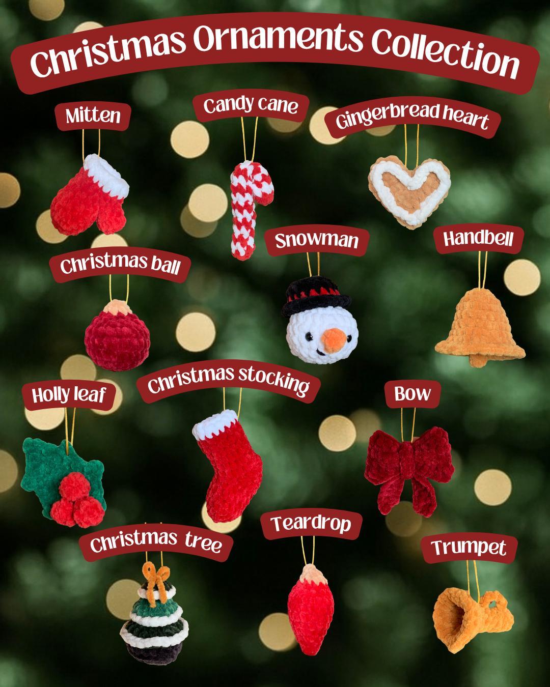 Christmas Ornaments Collection Bundle PDF Crochet Pattern Amigurumi | Easy Crochet for Beginners | Decorations thumbnail 2