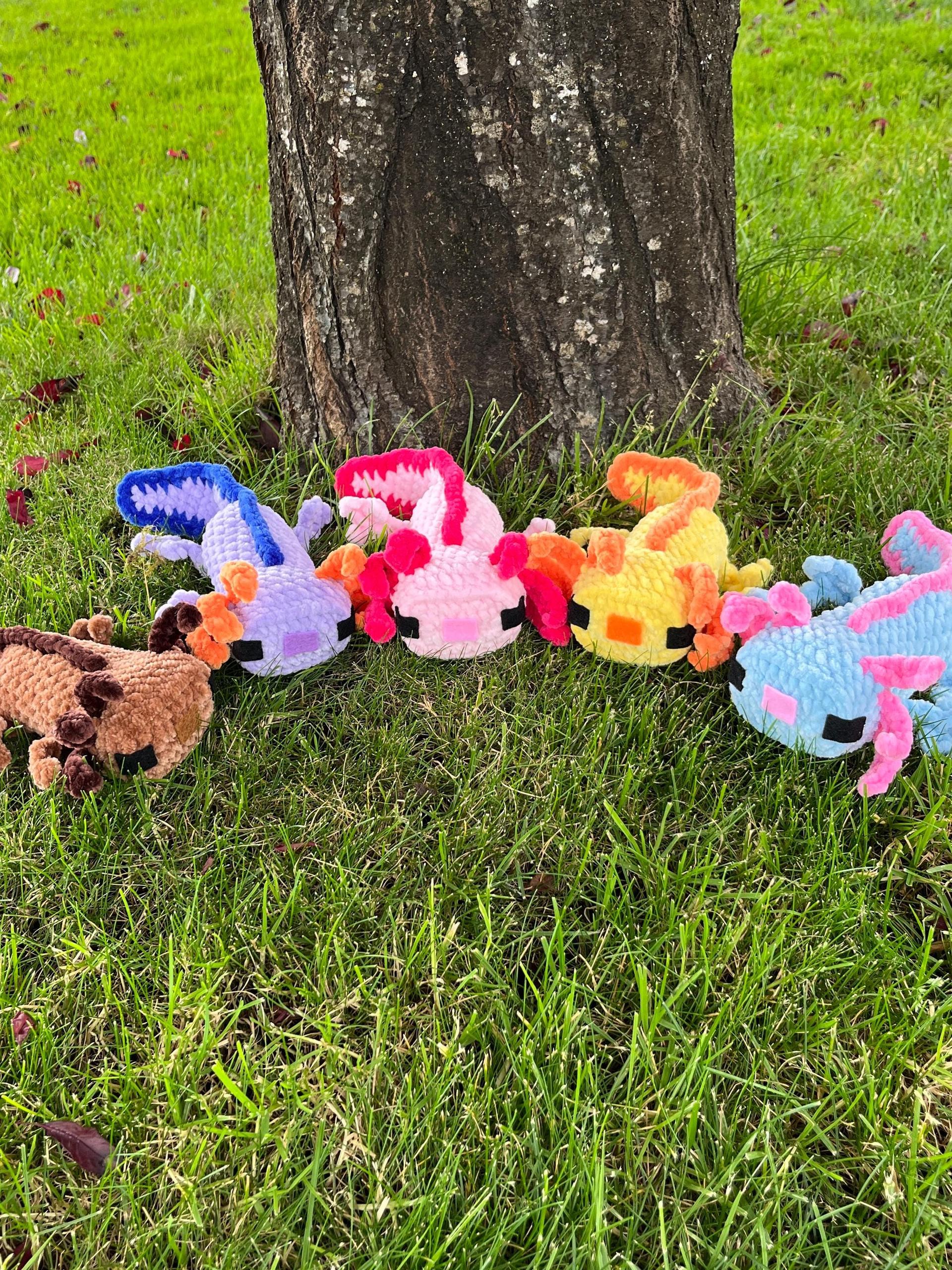 No-Sew Minecraft-Inspired Axolotl Crochet Pattern Bundle: Amigurumi (PDF Patterns) thumbnail 10