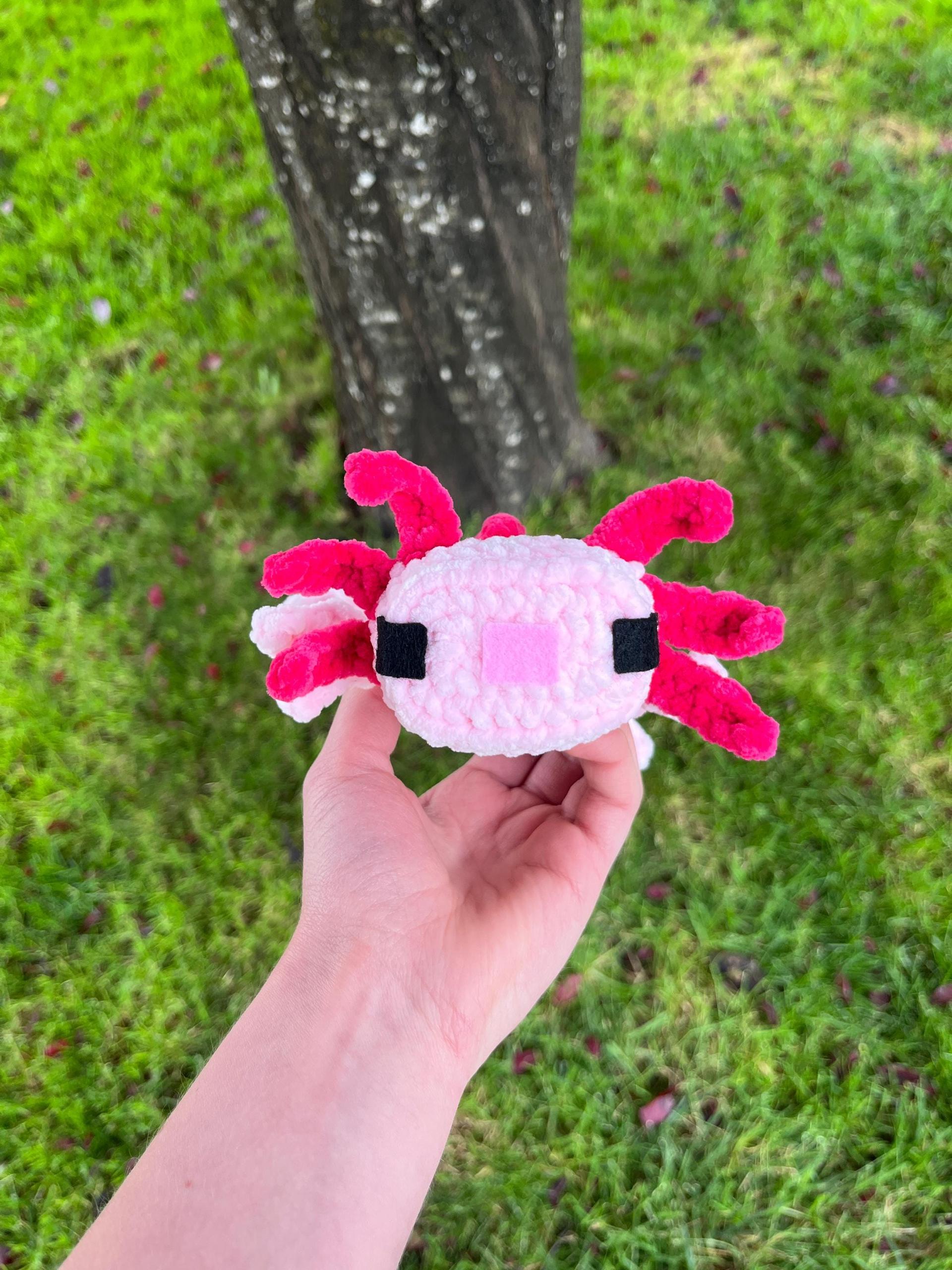 No-Sew Minecraft-Inspired Axolotl Crochet Pattern Bundle: Amigurumi (PDF Patterns) thumbnail 6
