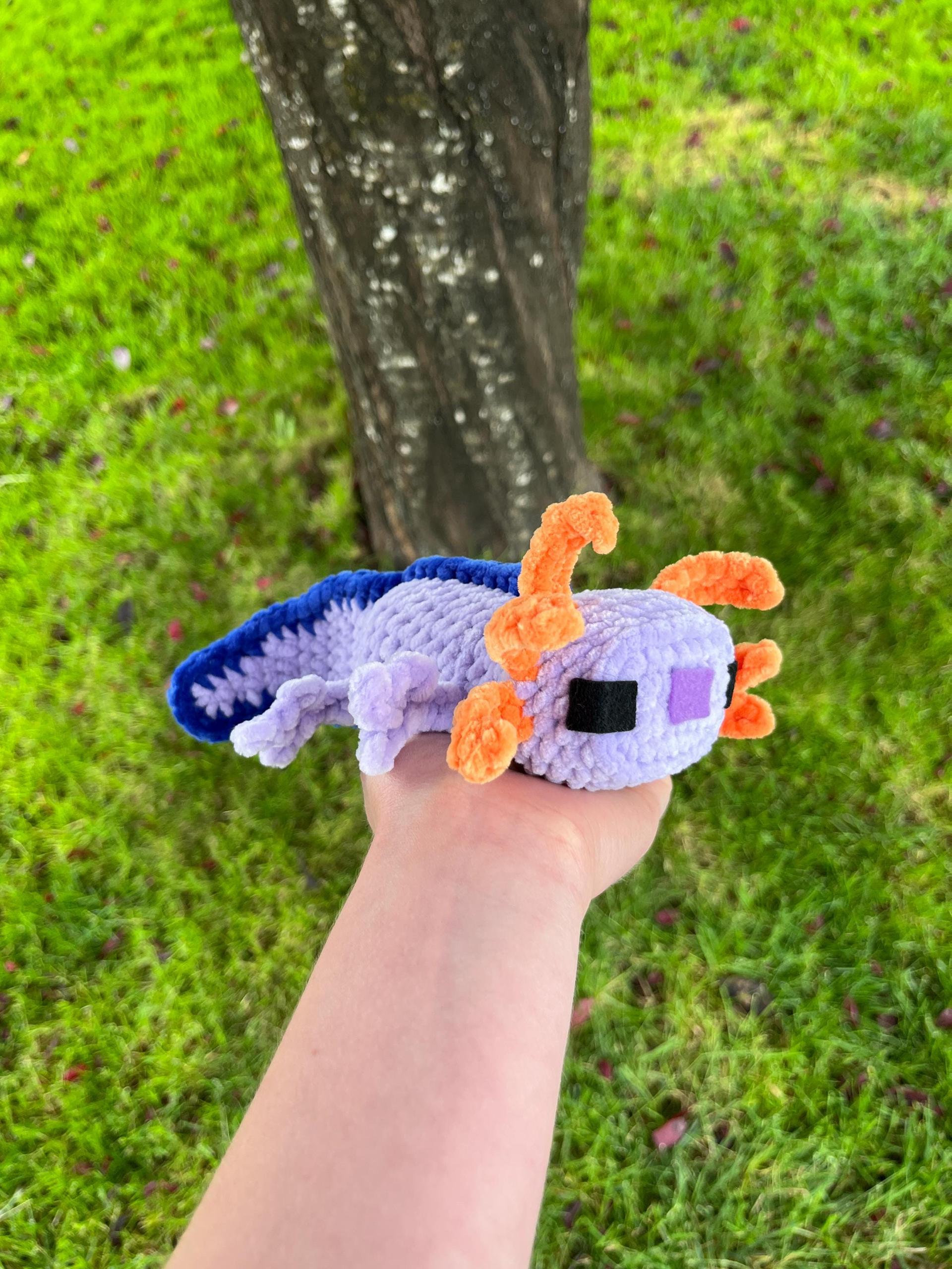 No-Sew Minecraft-Inspired Axolotl Crochet Pattern: Amigurumi (PDF Pattern) thumbnail 7