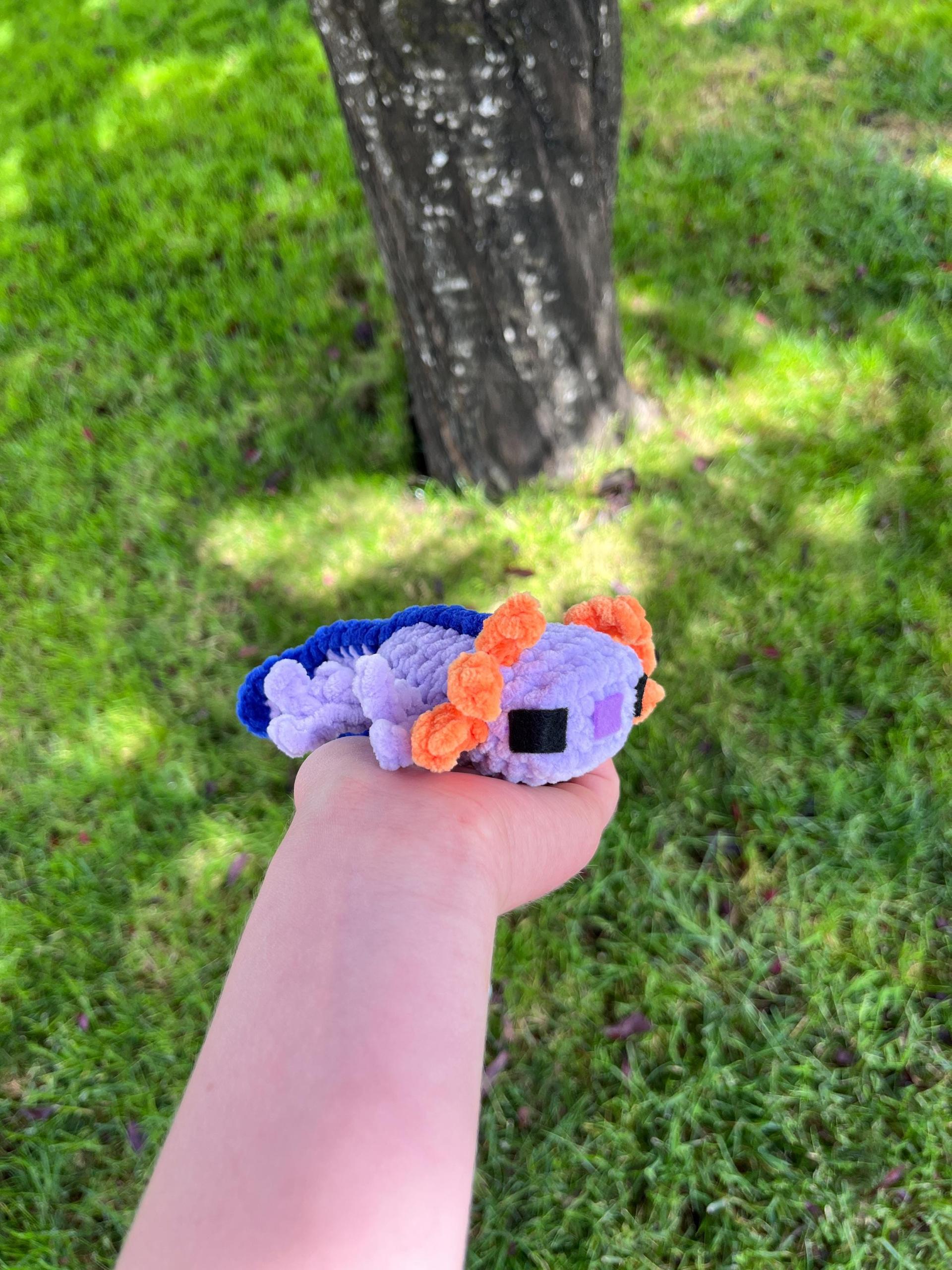 No-Sew Minecraft-Inspired Baby Axolotl Crochet Pattern: Amigurumi (PDF Pattern) thumbnail 8