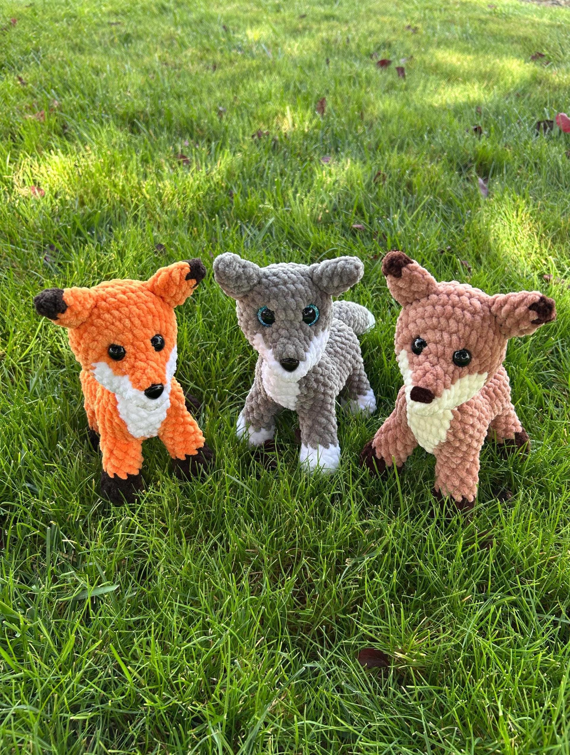 Crochet Fox and Wolf Pattern Low Sew: Beginner Friendly Amigurumi (PDF Pattern) thumbnail 10