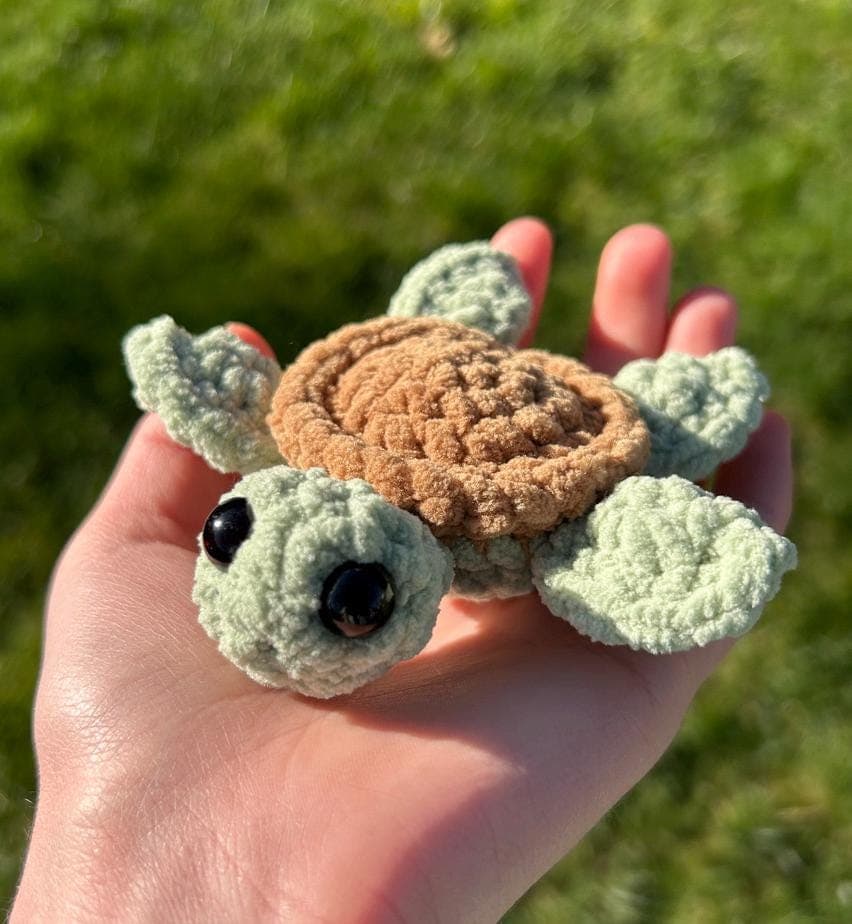 Crochet Sea Turtle Pattern Bundle: No Sew Amigurumi (PDF Pattern) thumbnail 8