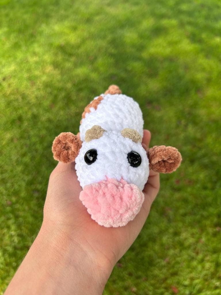 Crochet Barnyard Animal Pattern Bundle, Pig, Cow, Sheep (PDF Pattern) thumbnail 4