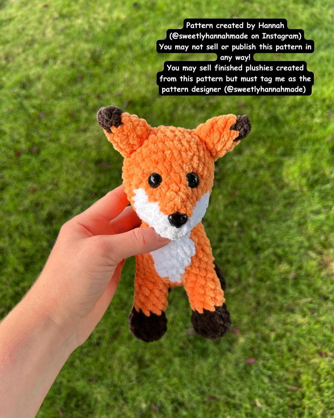 Crochet Fox and Wolf Pattern Low Sew: Beginner Friendly Amigurumi (PDF Pattern) thumbnail 2