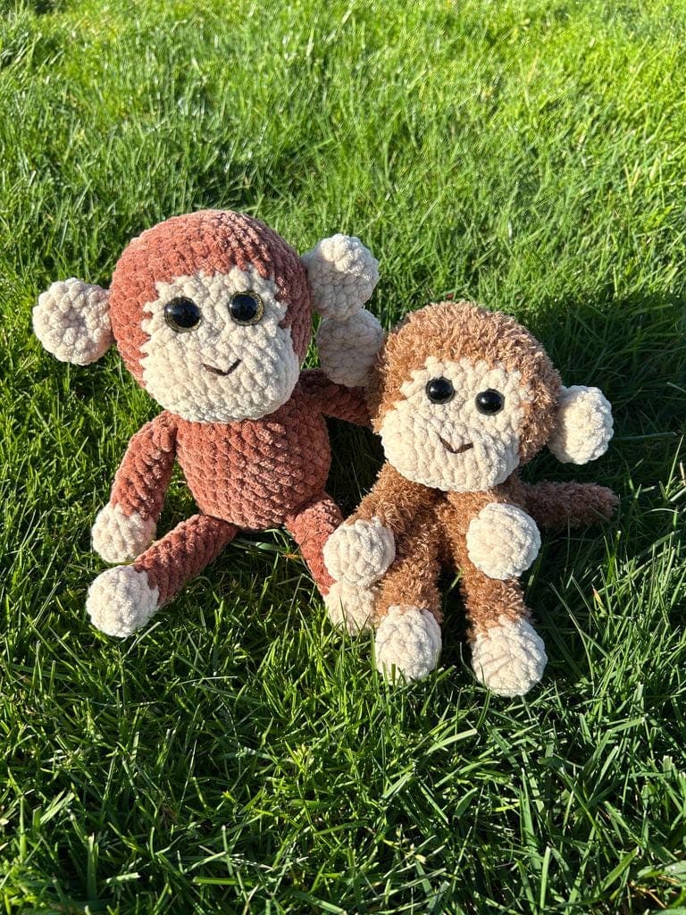 Crochet Monkey Pattern Bundle: Low Sew Amigurumi (PDF Pattern) thumbnail 6
