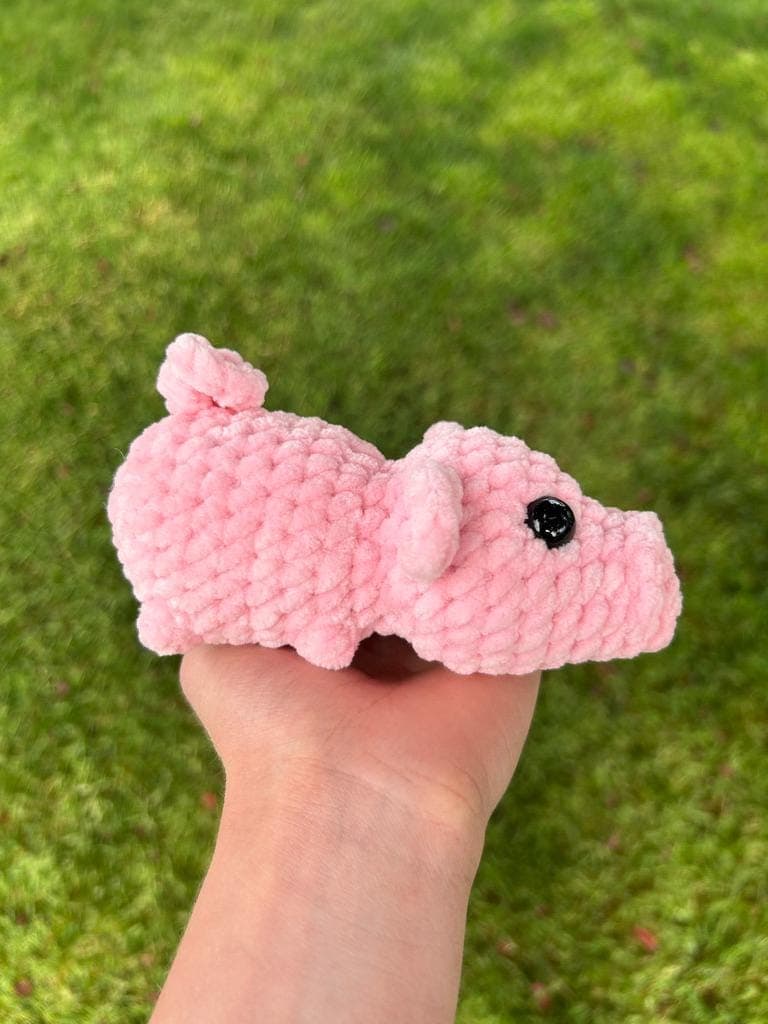 Crochet Barnyard Animal Pattern Bundle, Pig, Cow, Sheep (PDF Pattern) thumbnail 3