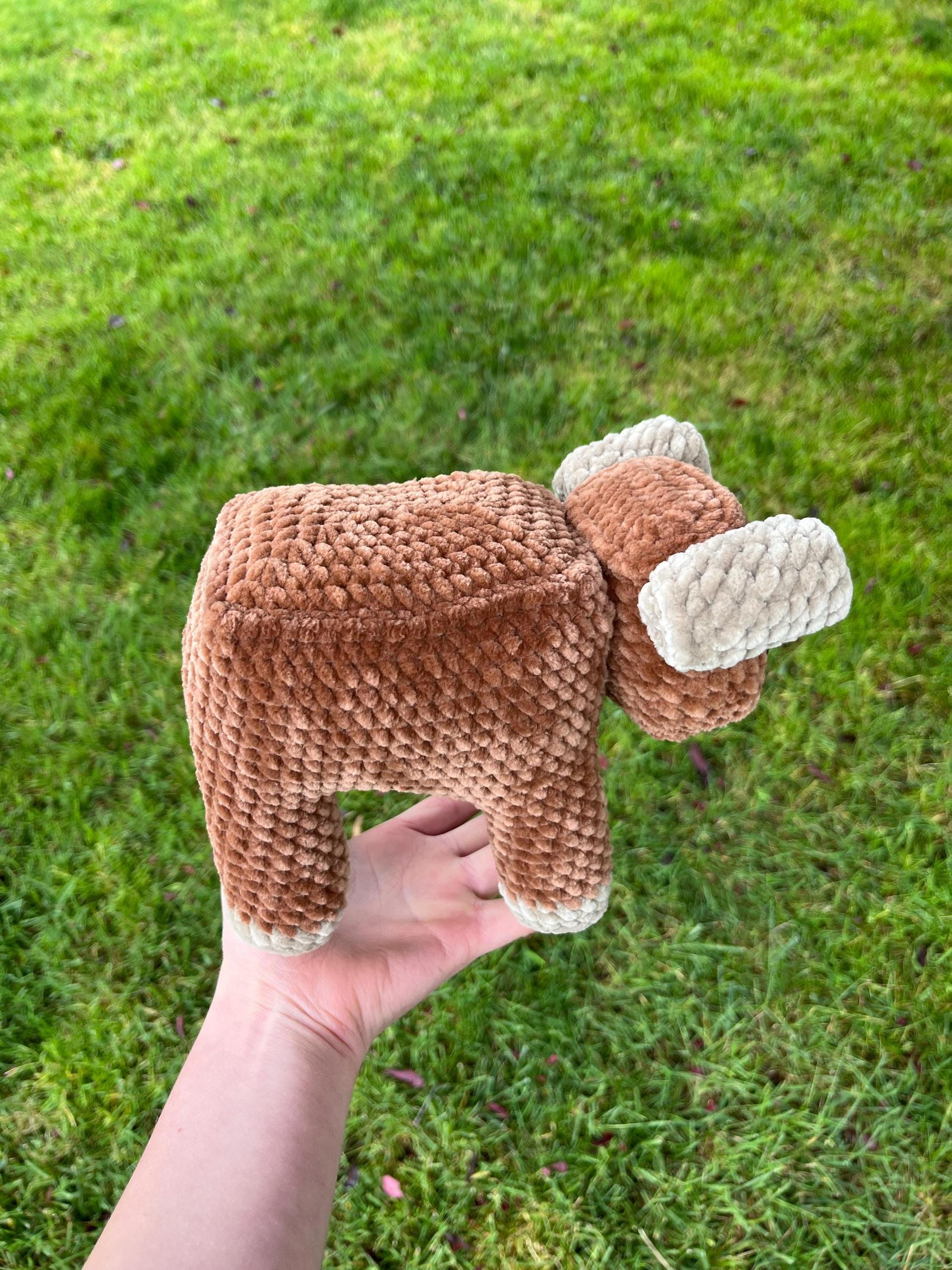 Minecraft-Inspired Highland Cow Crochet Pattern: Amigurumi (PDF Pattern) thumbnail 4