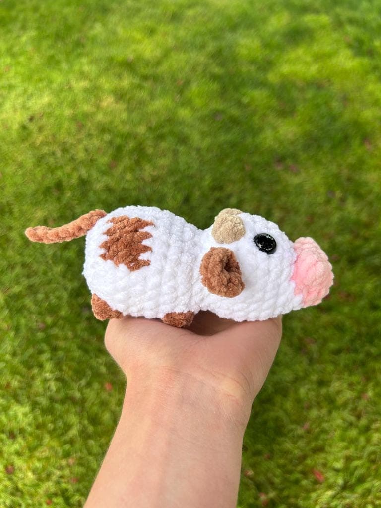 Crochet Barnyard Animal Pattern Bundle, Pig, Cow, Sheep (PDF Pattern) thumbnail 5