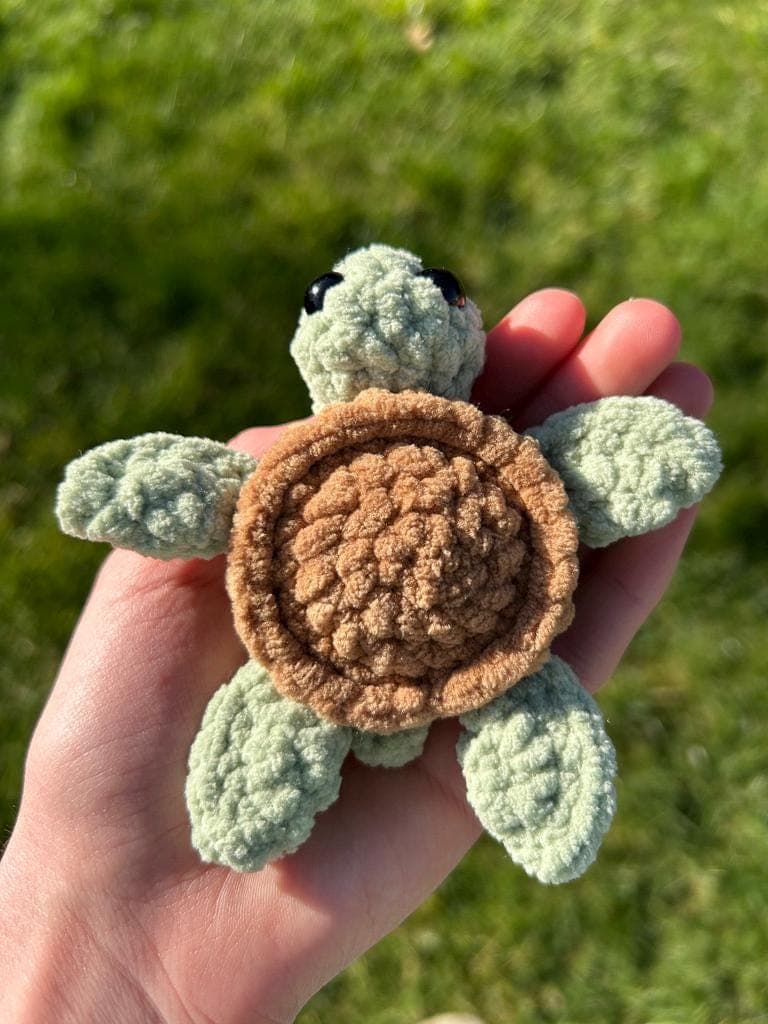 Crochet Sea Turtle Pattern Bundle: No Sew Amigurumi (PDF Pattern) thumbnail 9